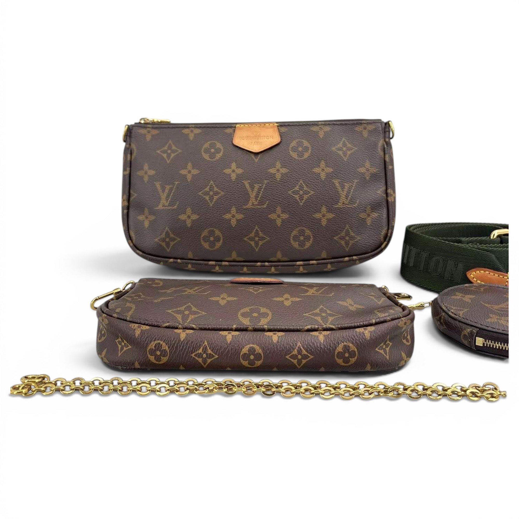 Multi Pochette Accessoires leather handbag