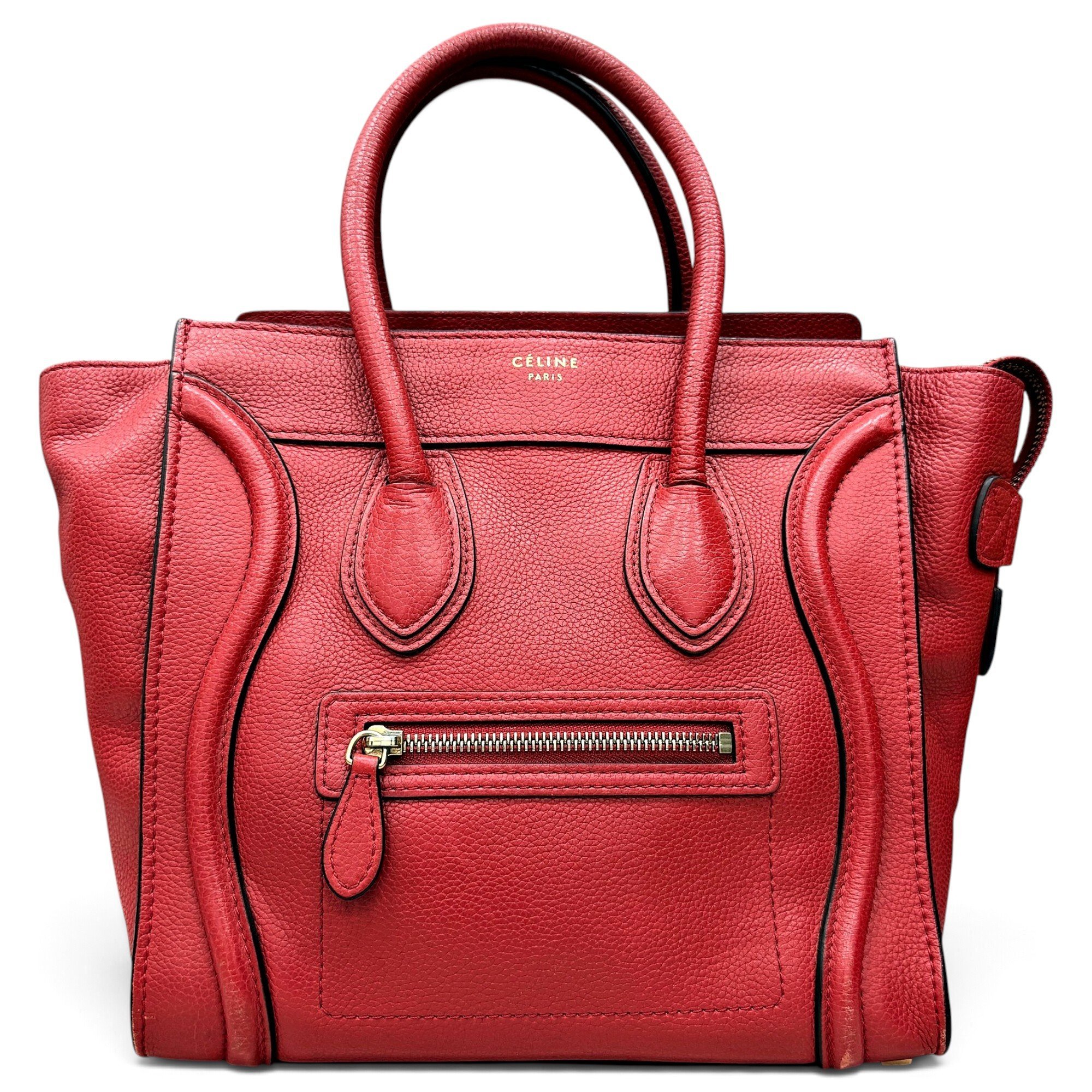 Luggage leather handbag