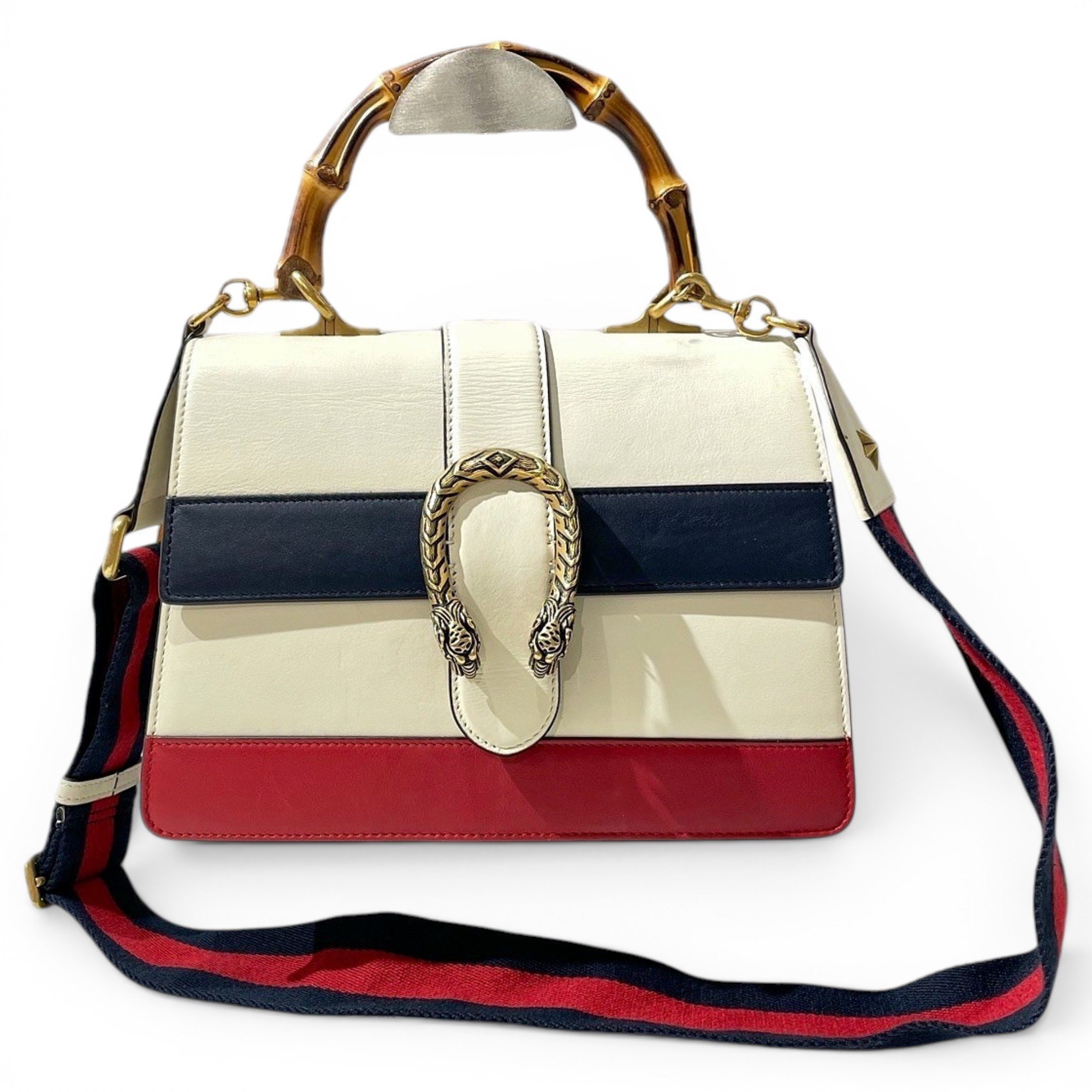 Dionysus Bamboo leather handbag