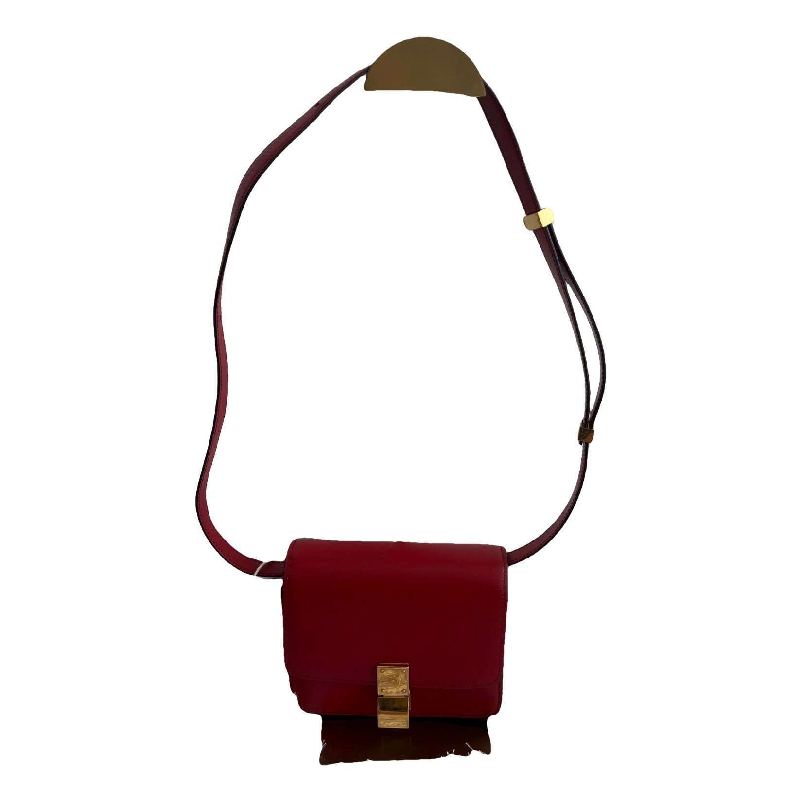 Classic leather crossbody bag