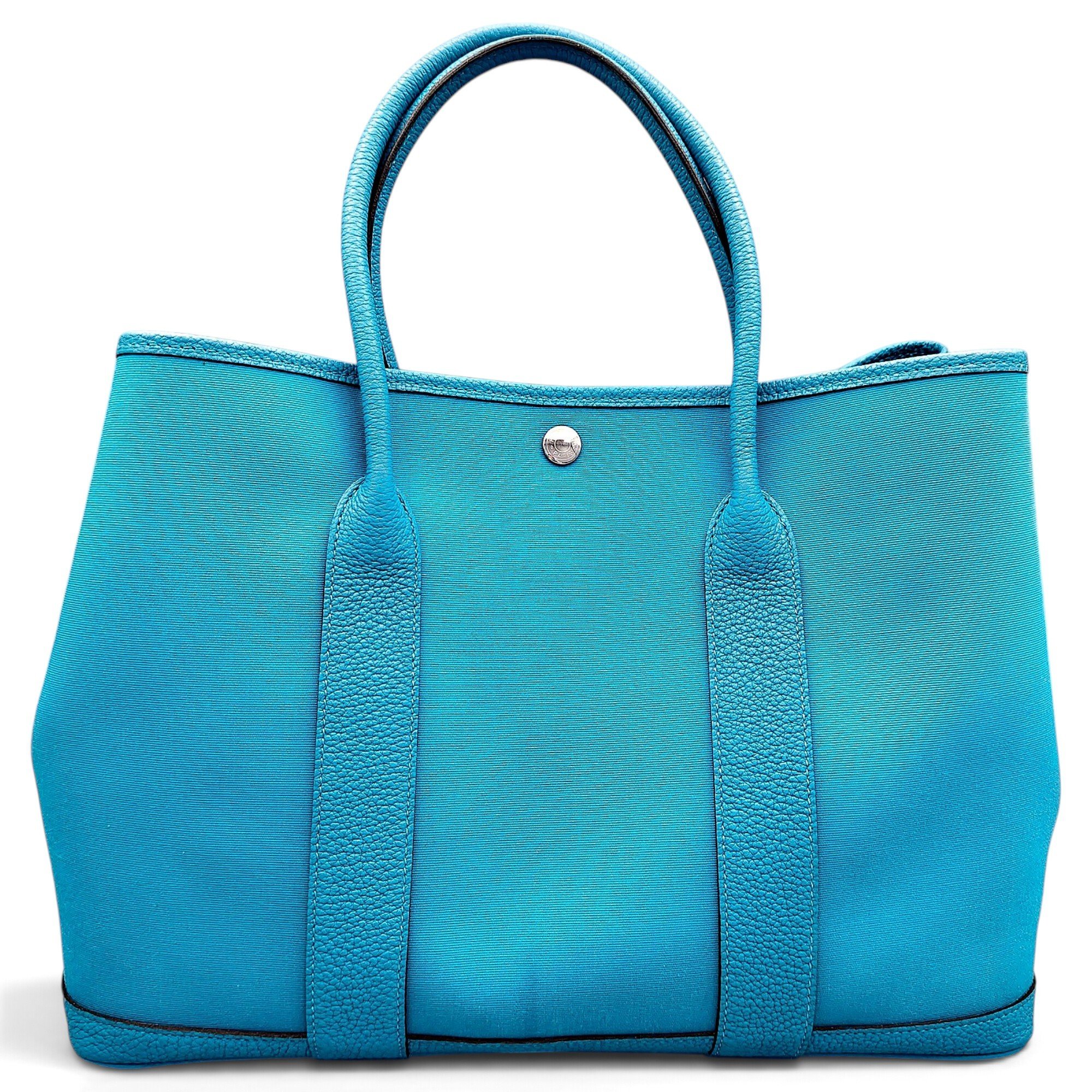 Garden Party leather handbag