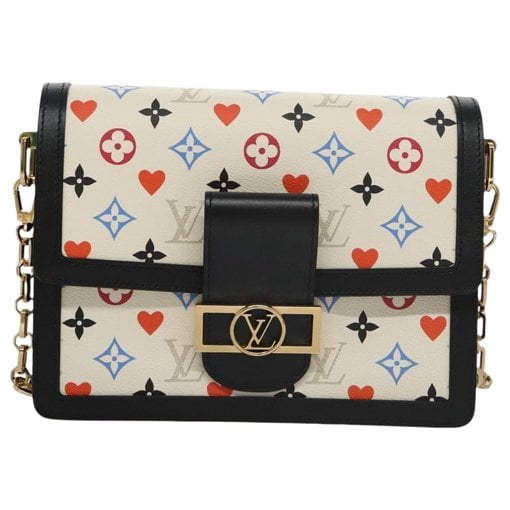 Louis Vuitton Dauphine leather handbag