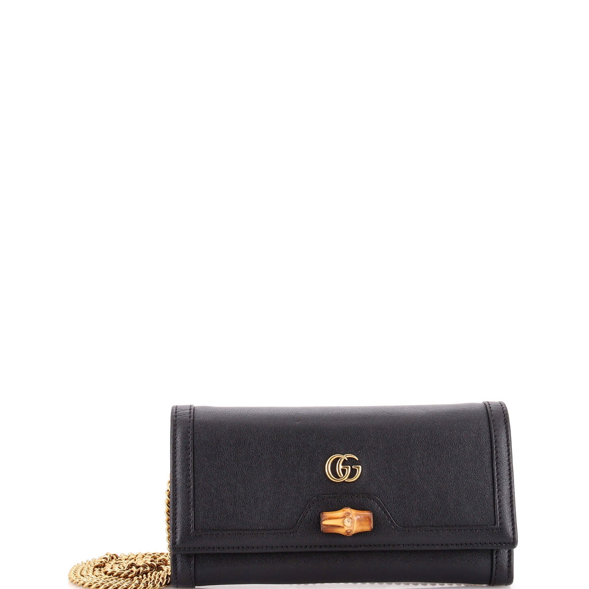 Diana Wallet on Chain Leather