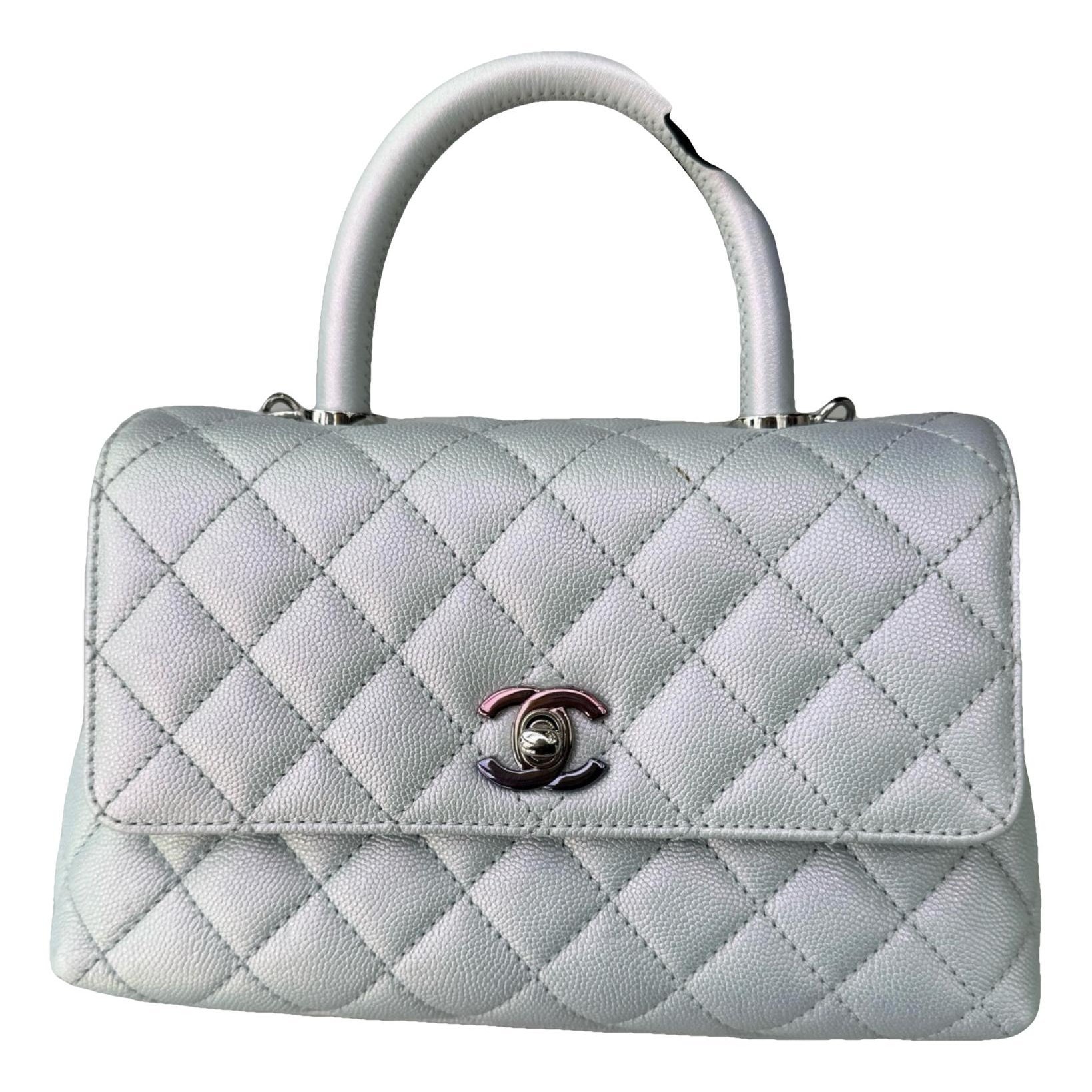 Coco Handle leather handbag