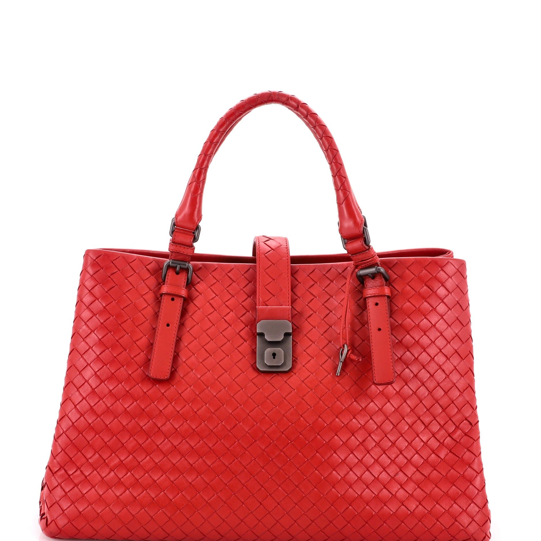 Roma Bag Intrecciato Nappa Medium