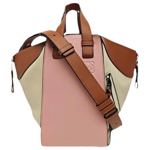 Hammock leather handbag