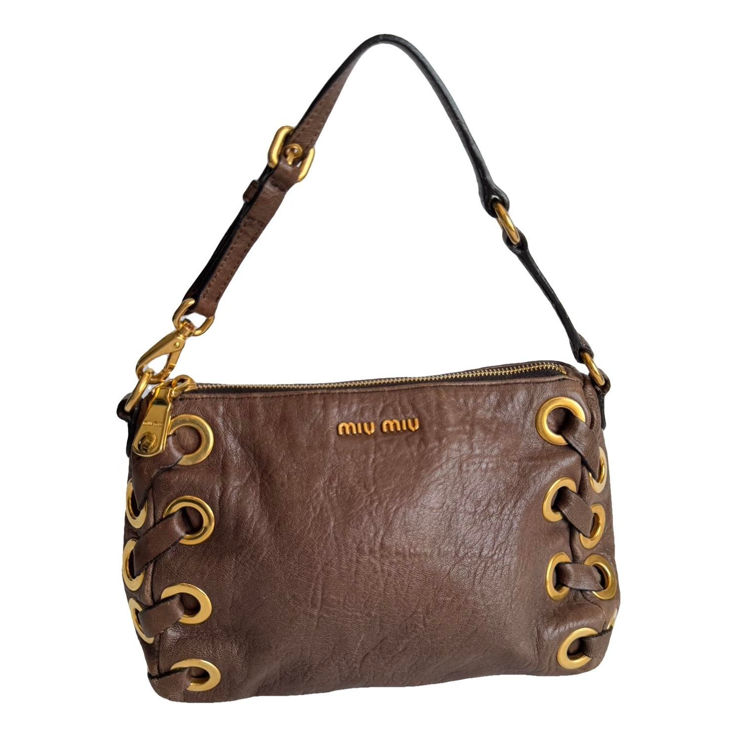 Leather handbag