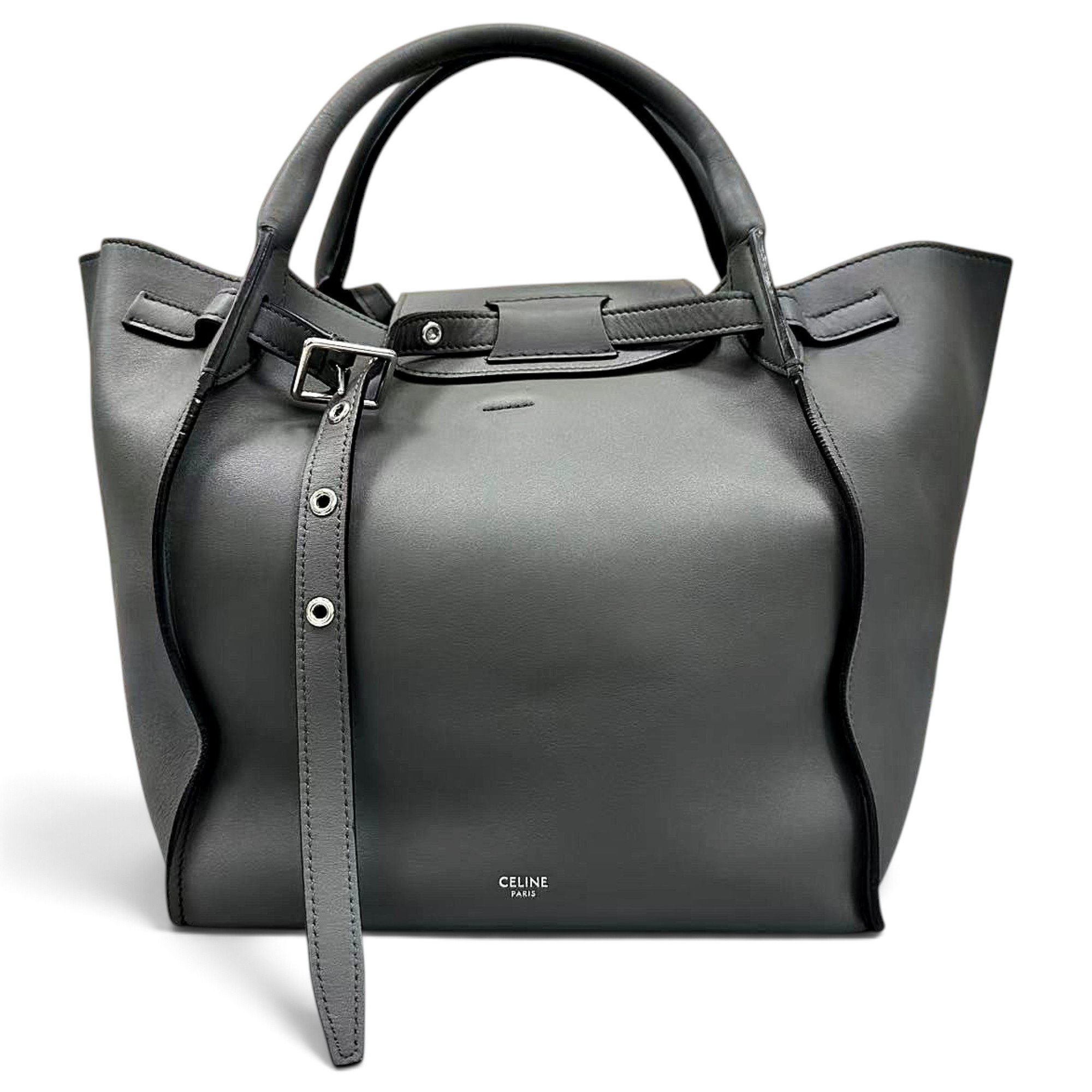 Big Bag leather handbag