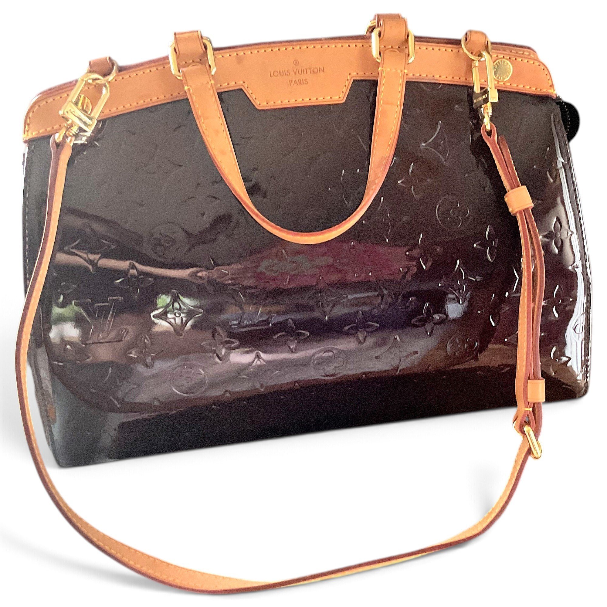 Bréa leather handbag
