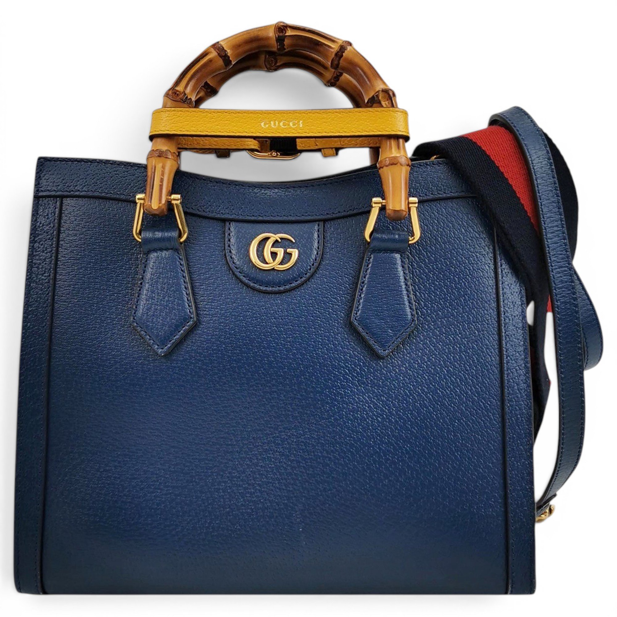 Diana Bamboo leather tote