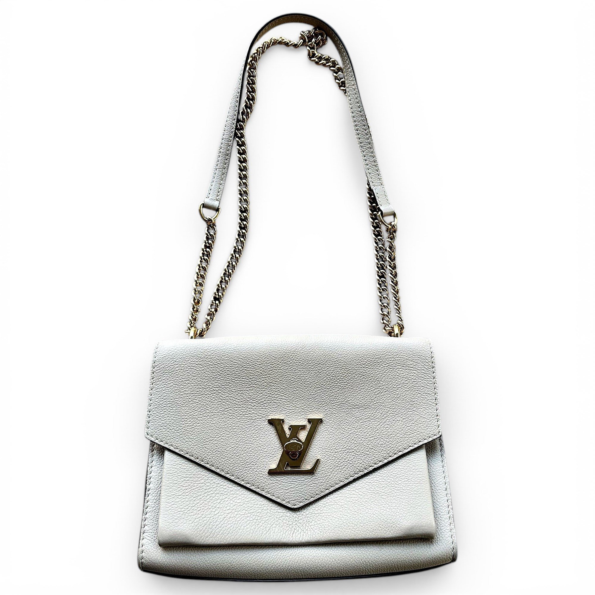 Lockme leather handbag
