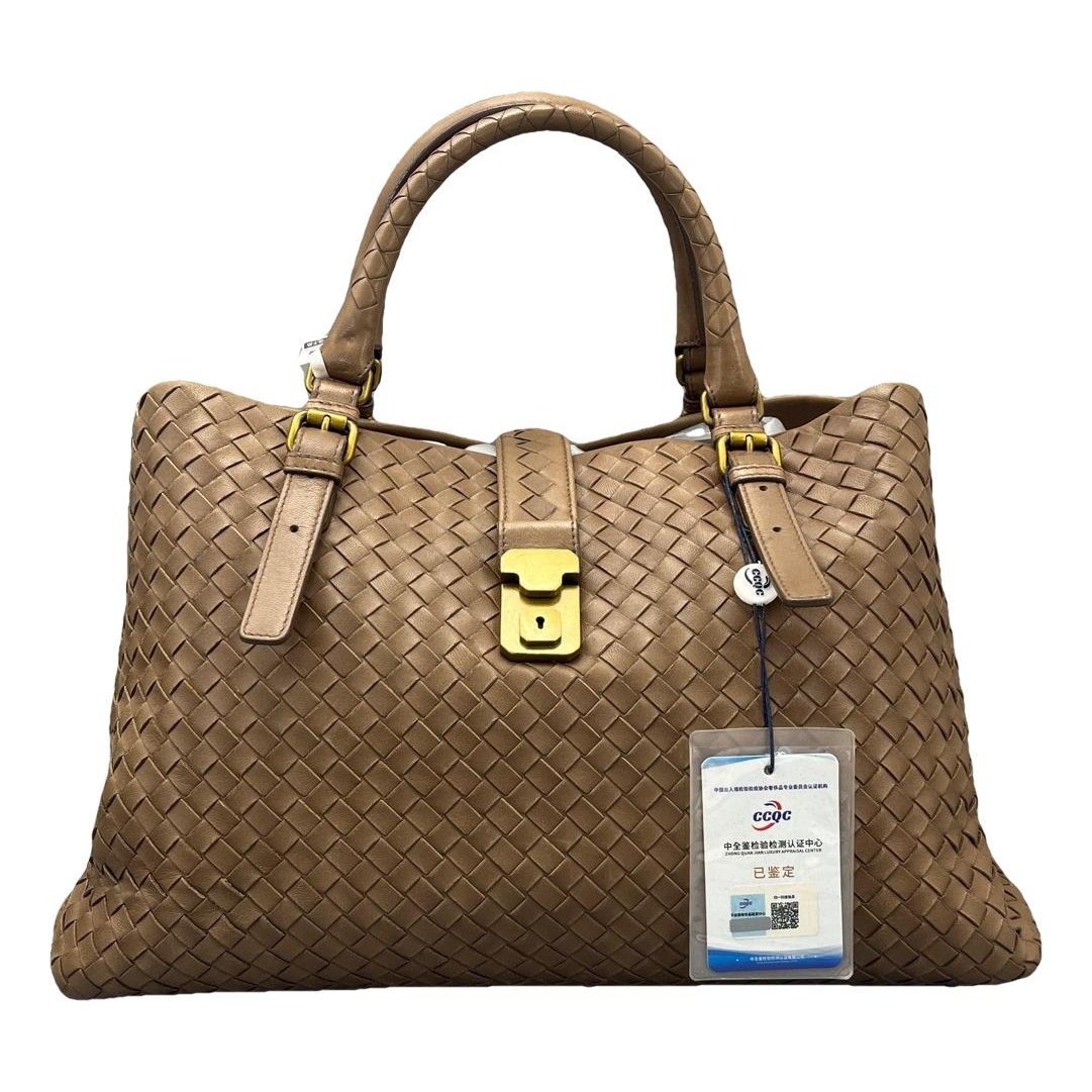 Bottega Veneta Roma leather handbag