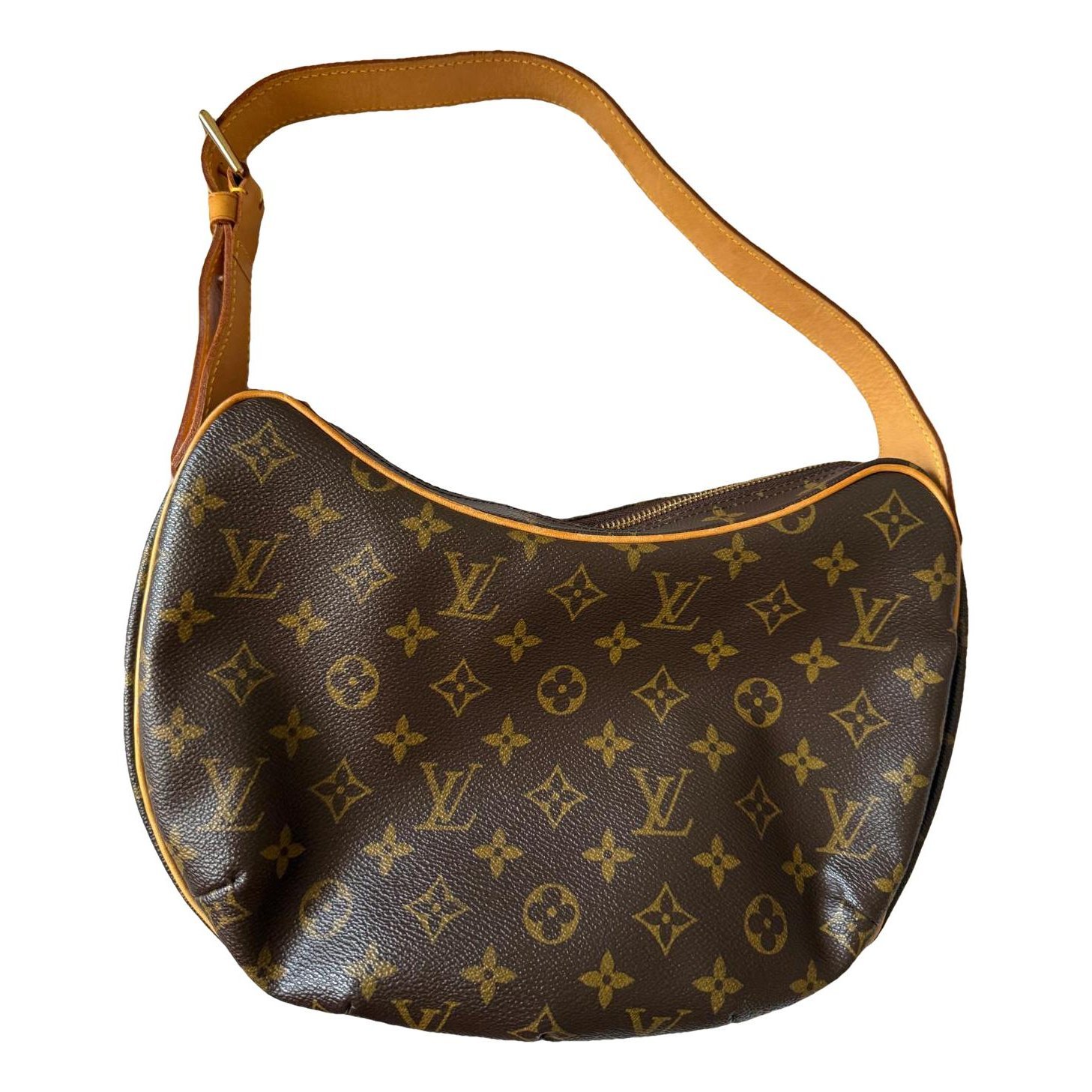 Croissant cloth handbag