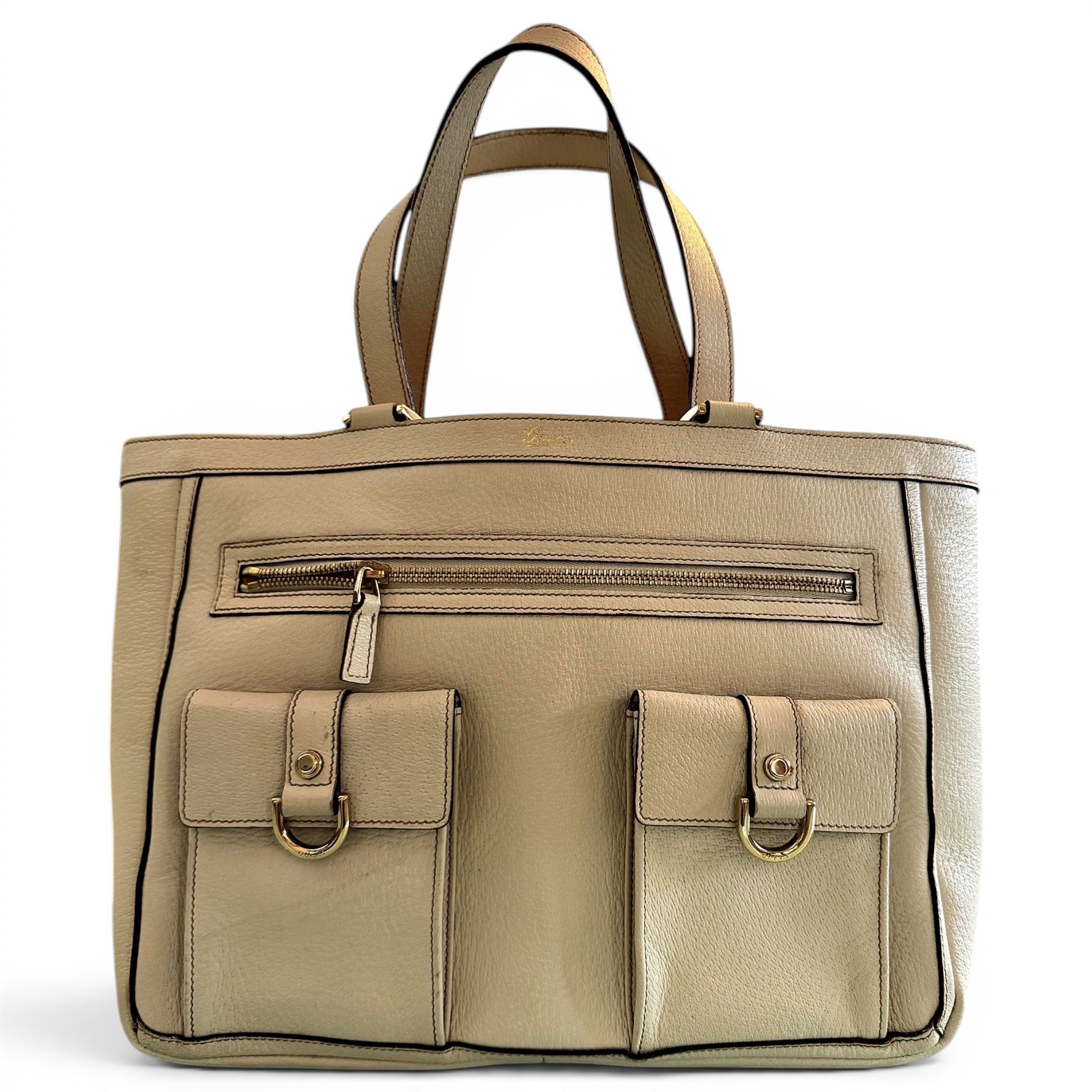 Abbey leather tote