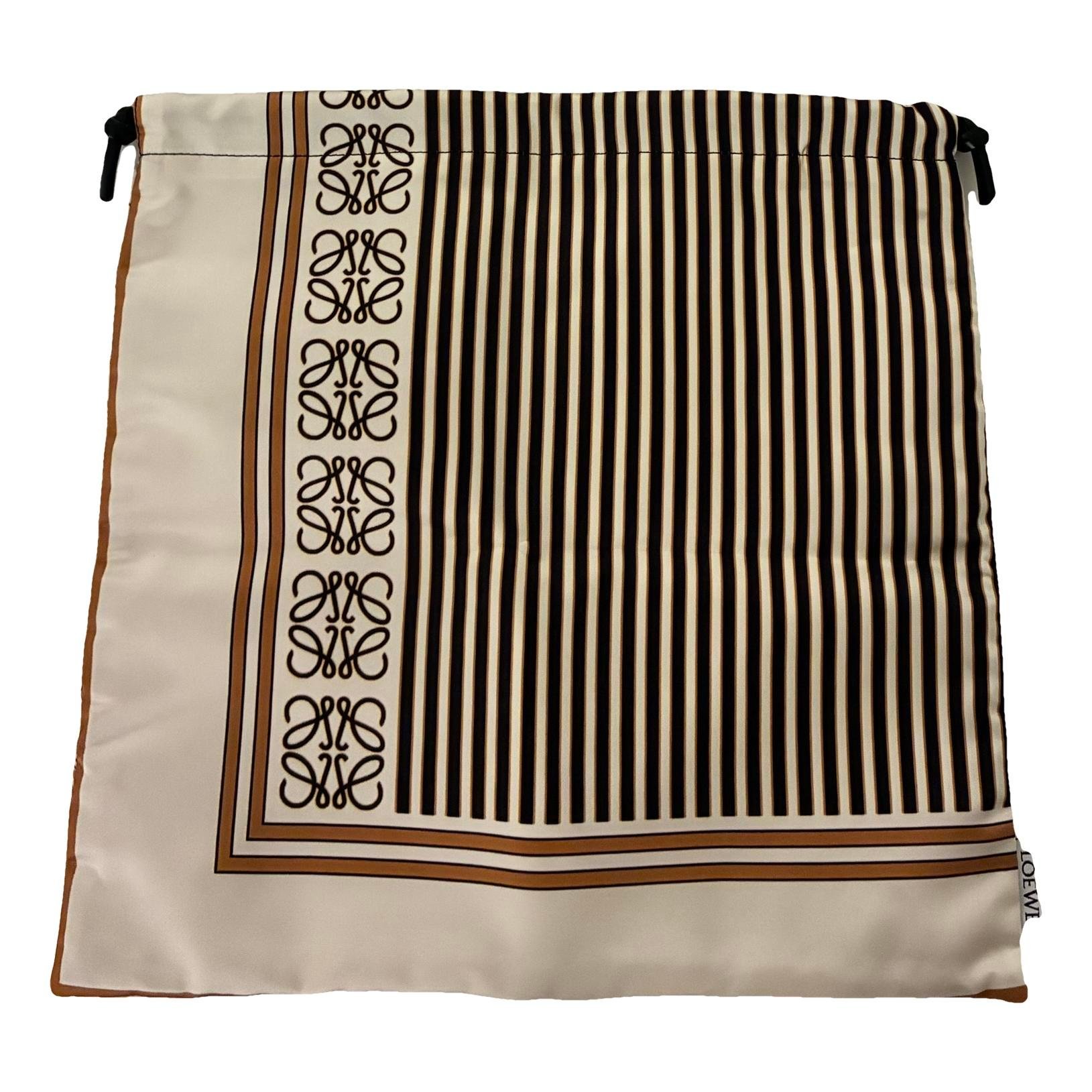 Linen clutch bag
