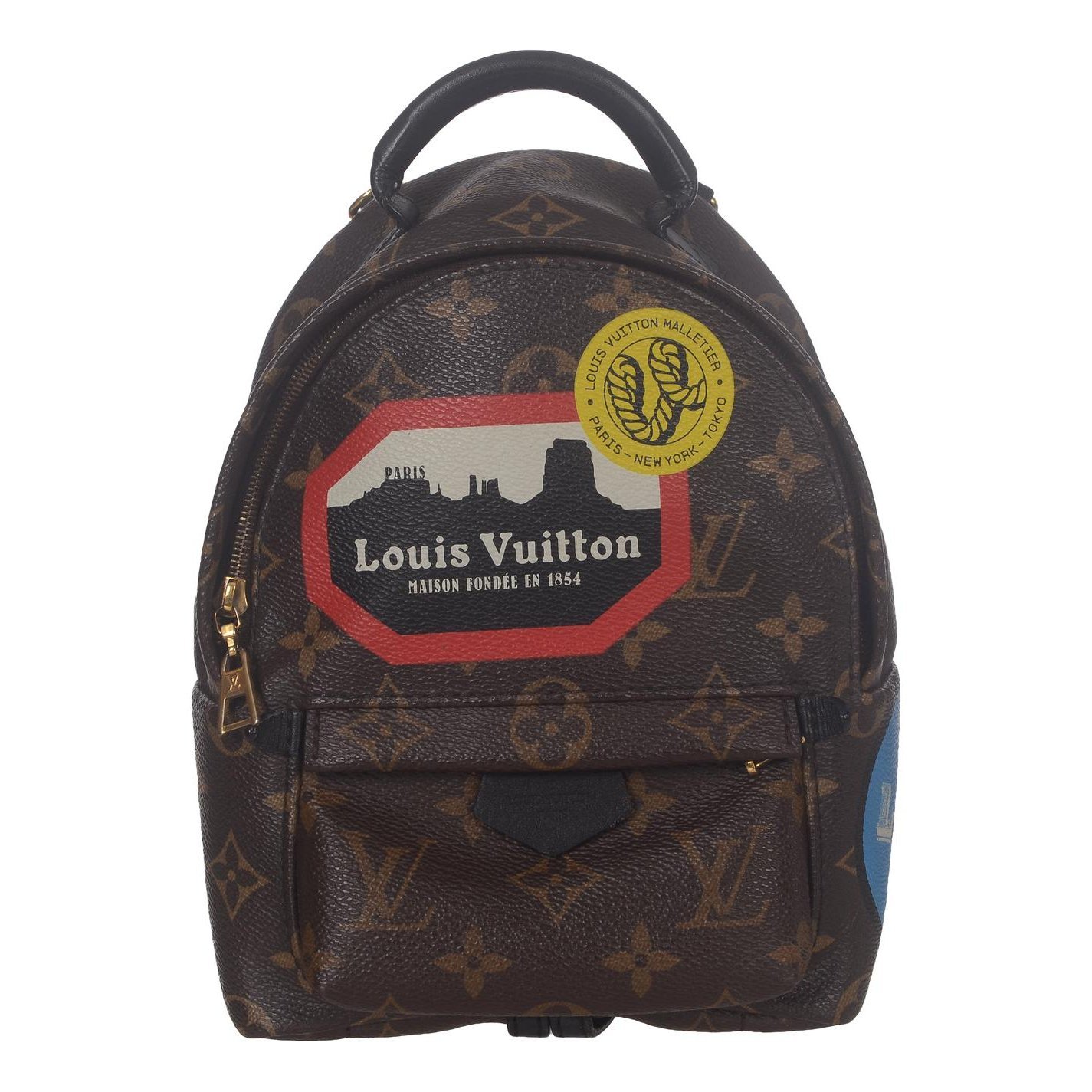 Palm Springs leather backpack