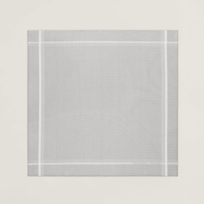 H Relief handkerchief