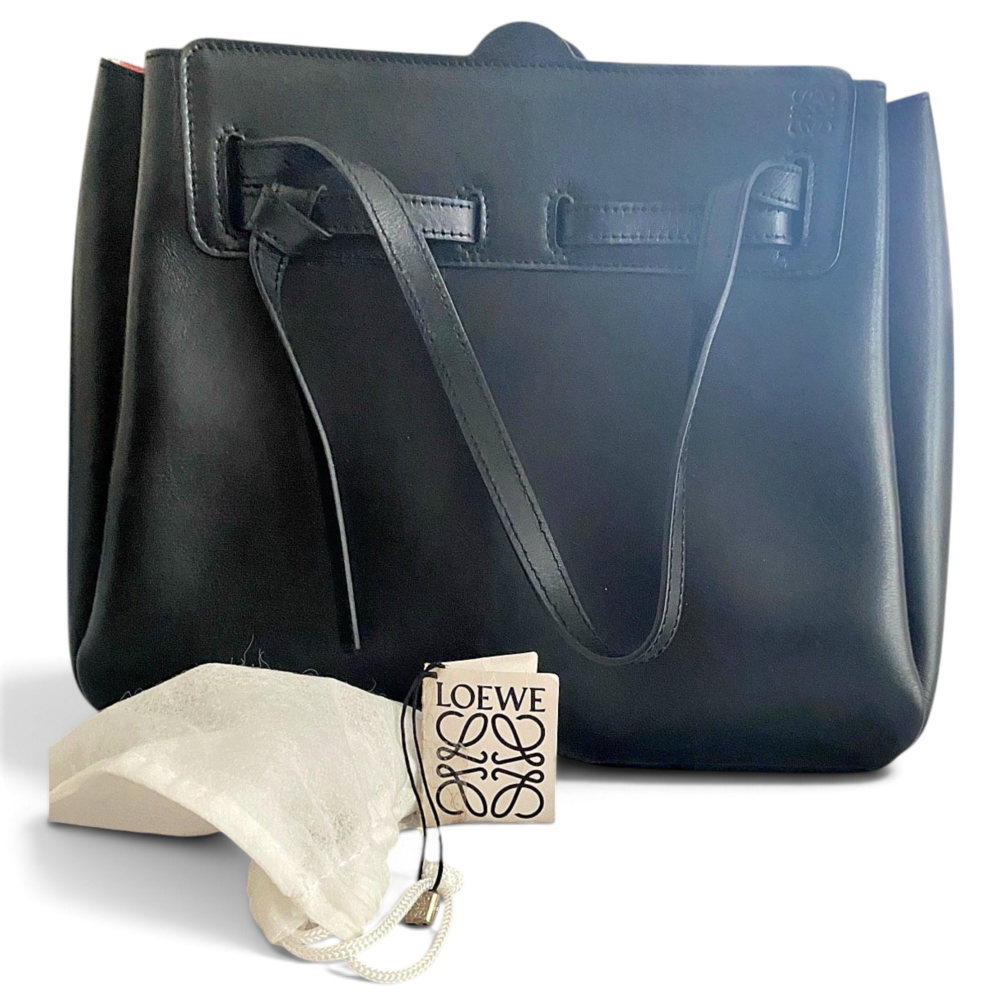 Lazo leather handbag
