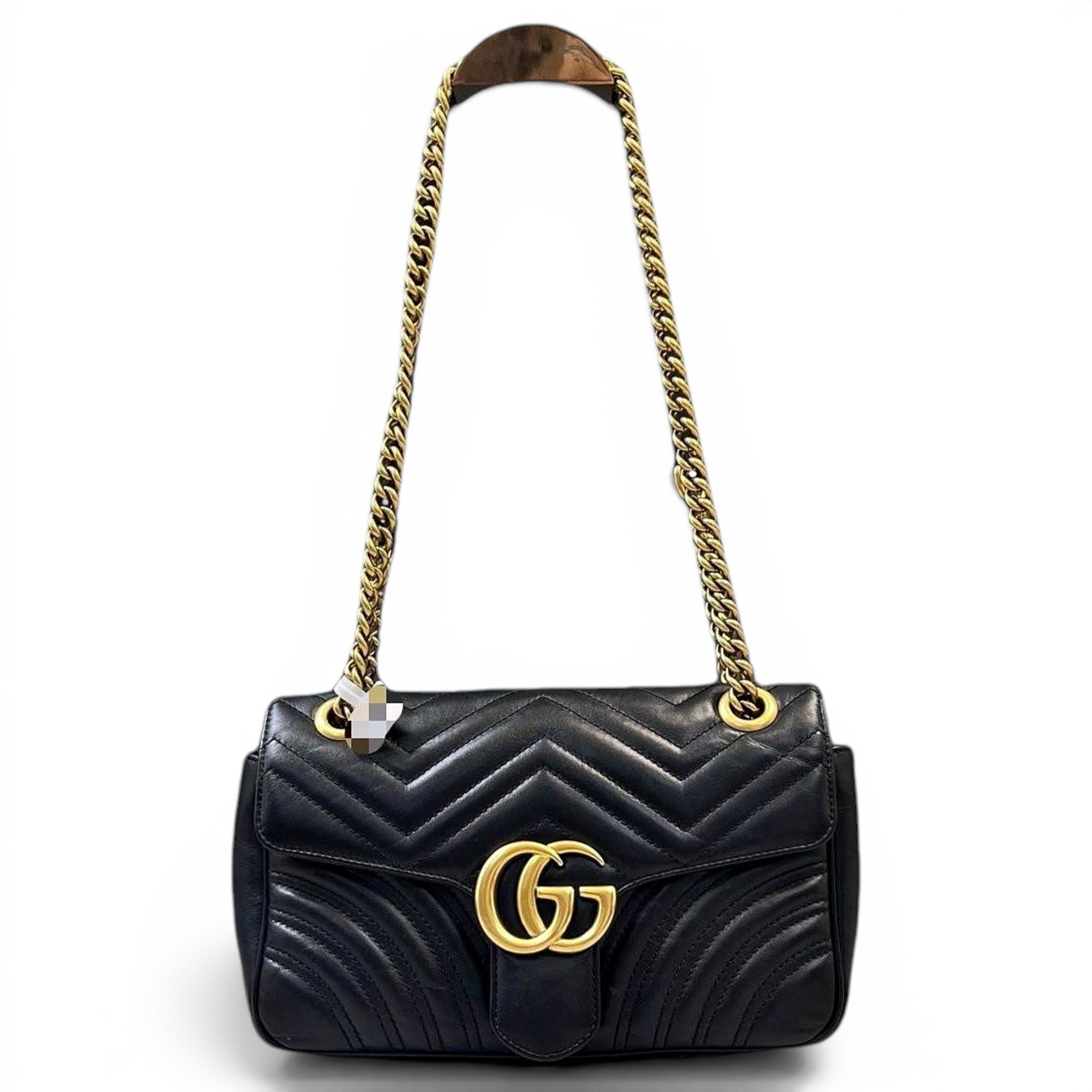 GG Marmont Flap leather handbag