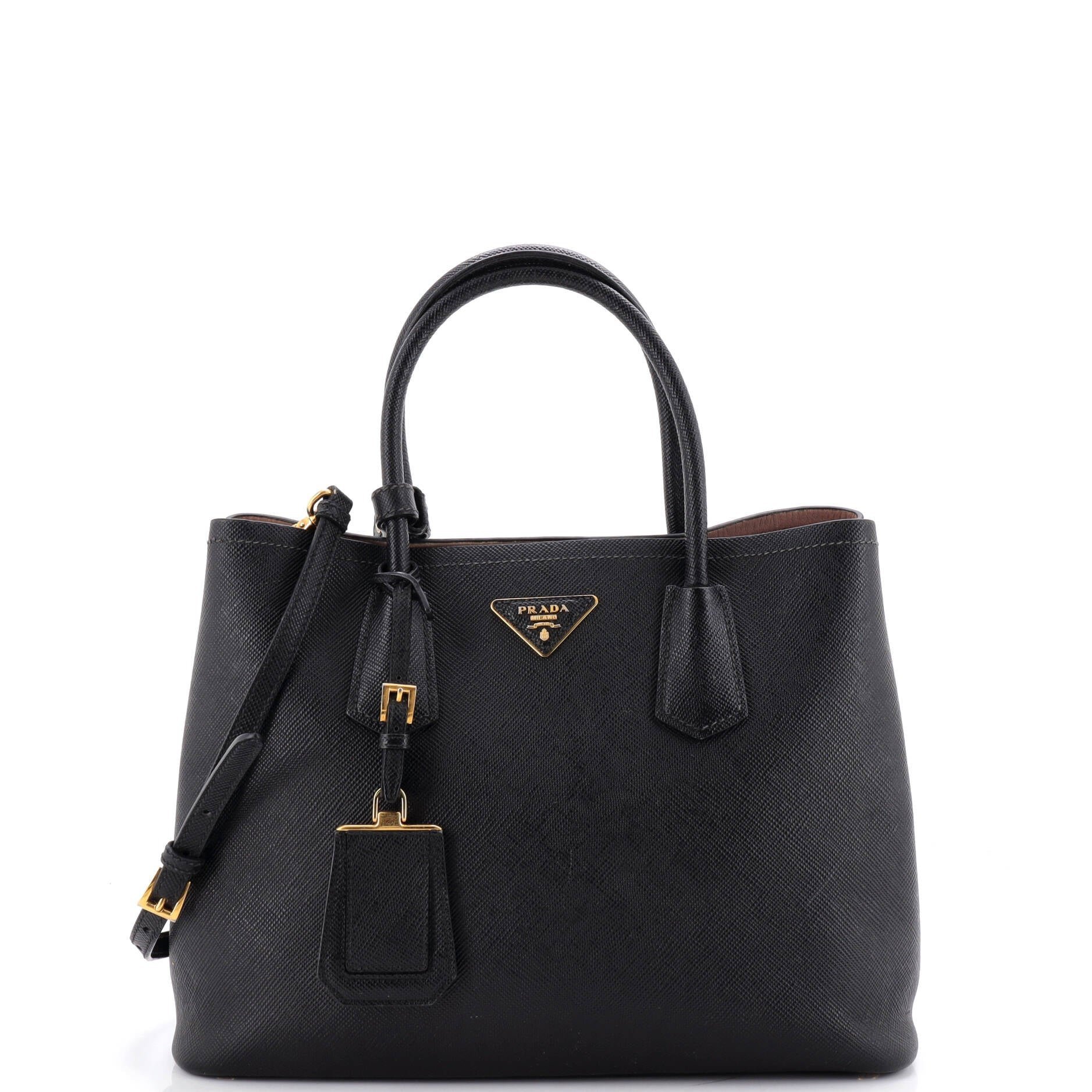 Leather tote