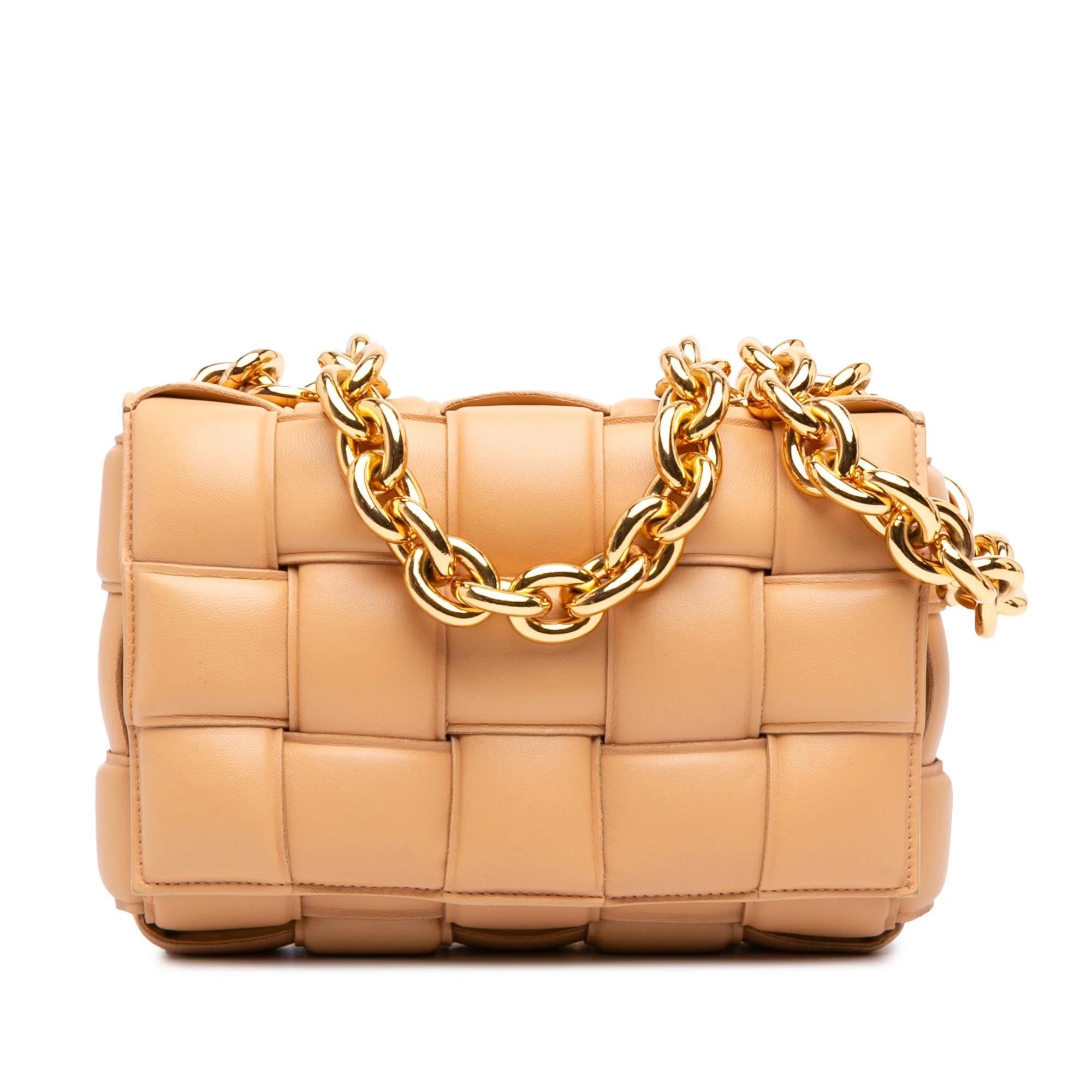 Chain Cassette leather handbag