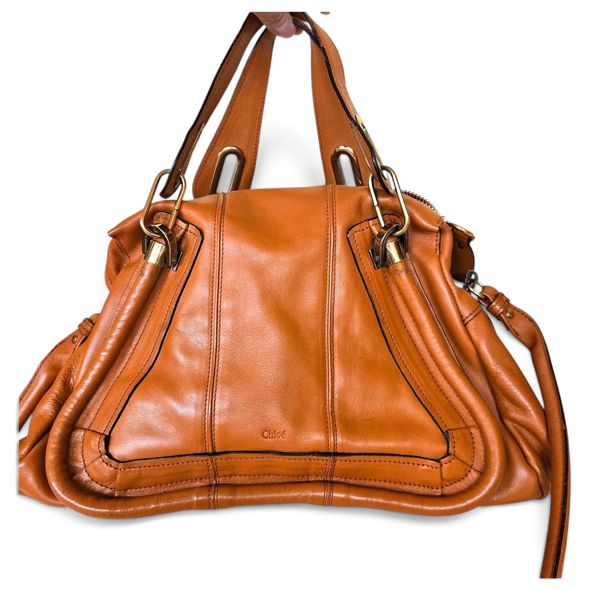 Paraty leather handbag