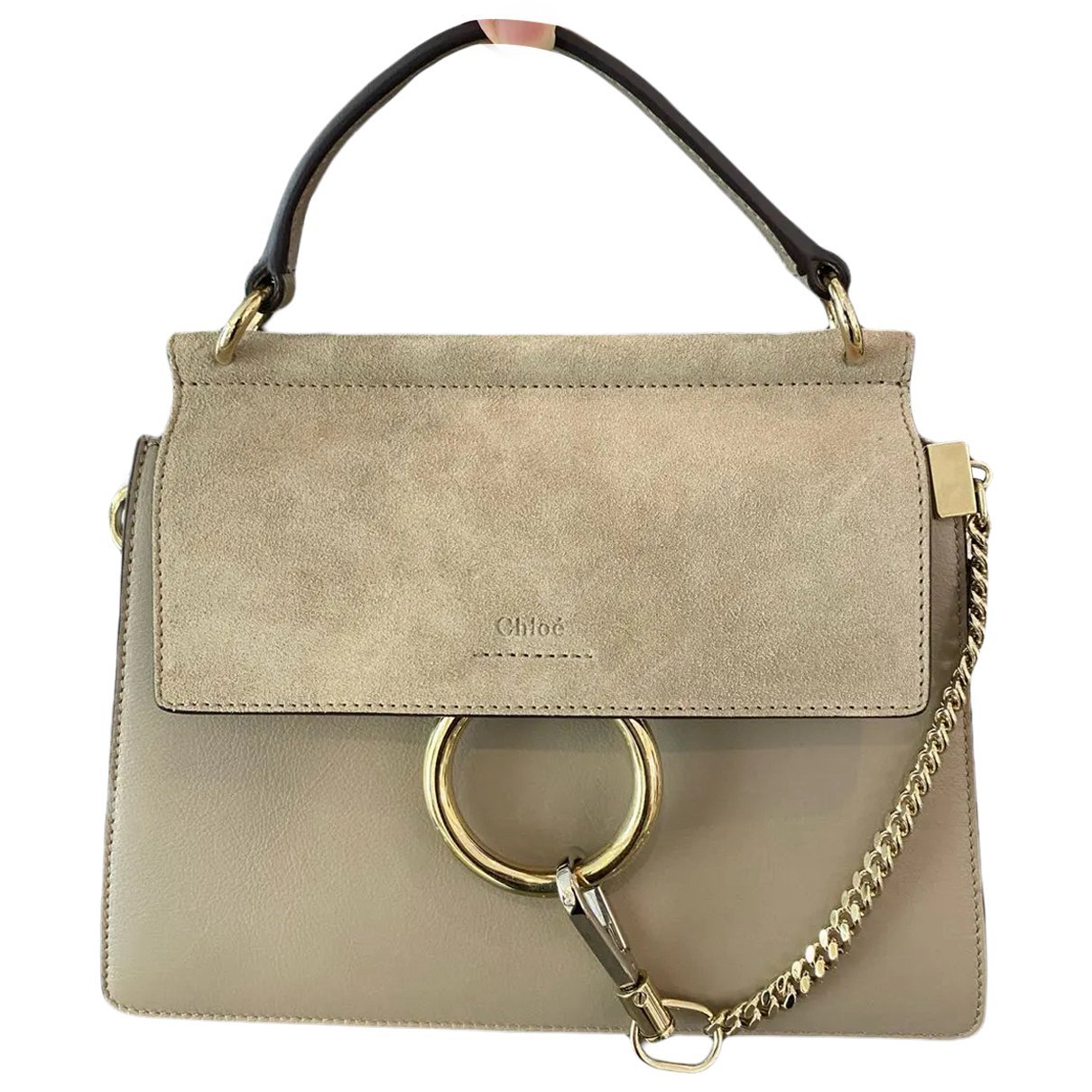 Faye leather handbag