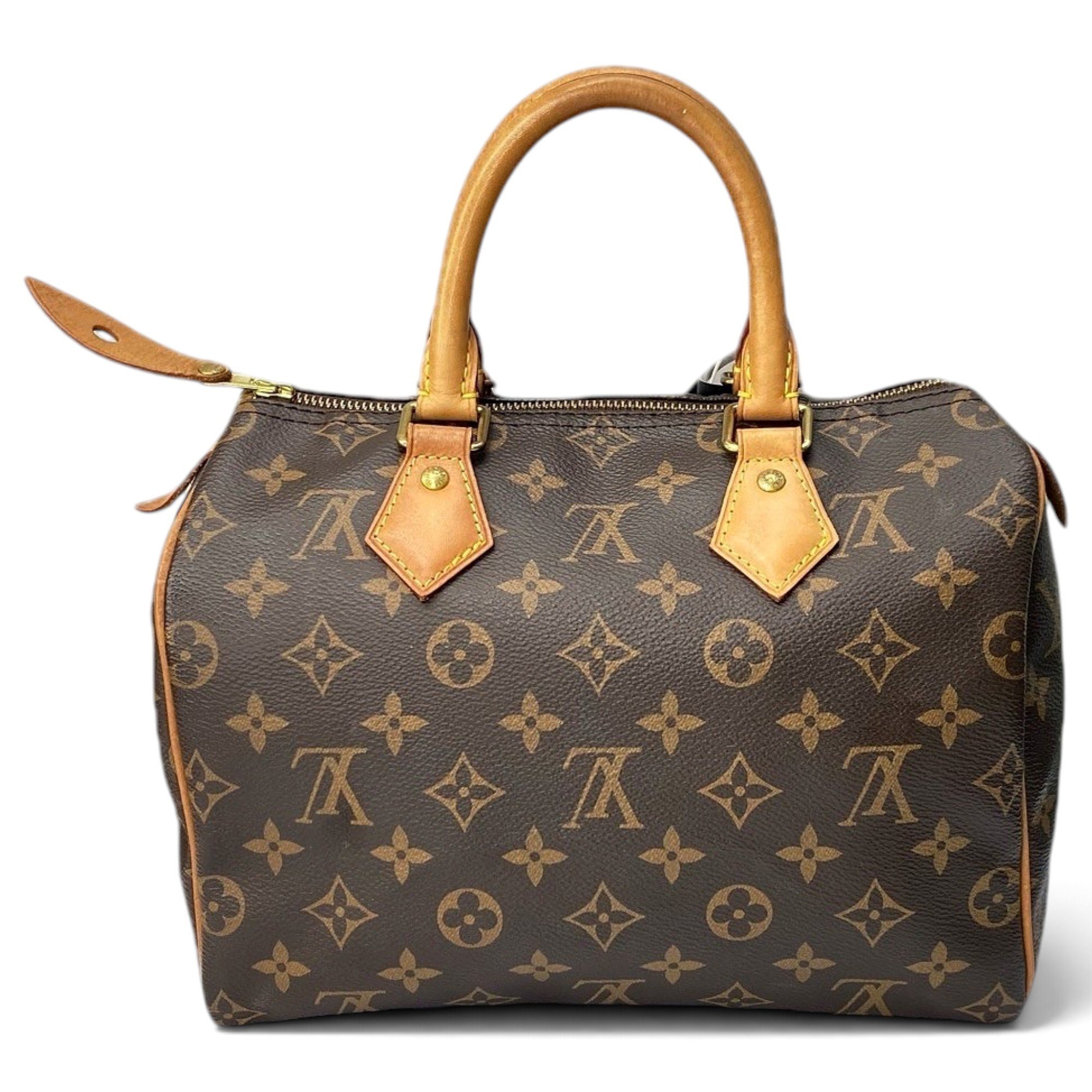 Speedy leather handbag