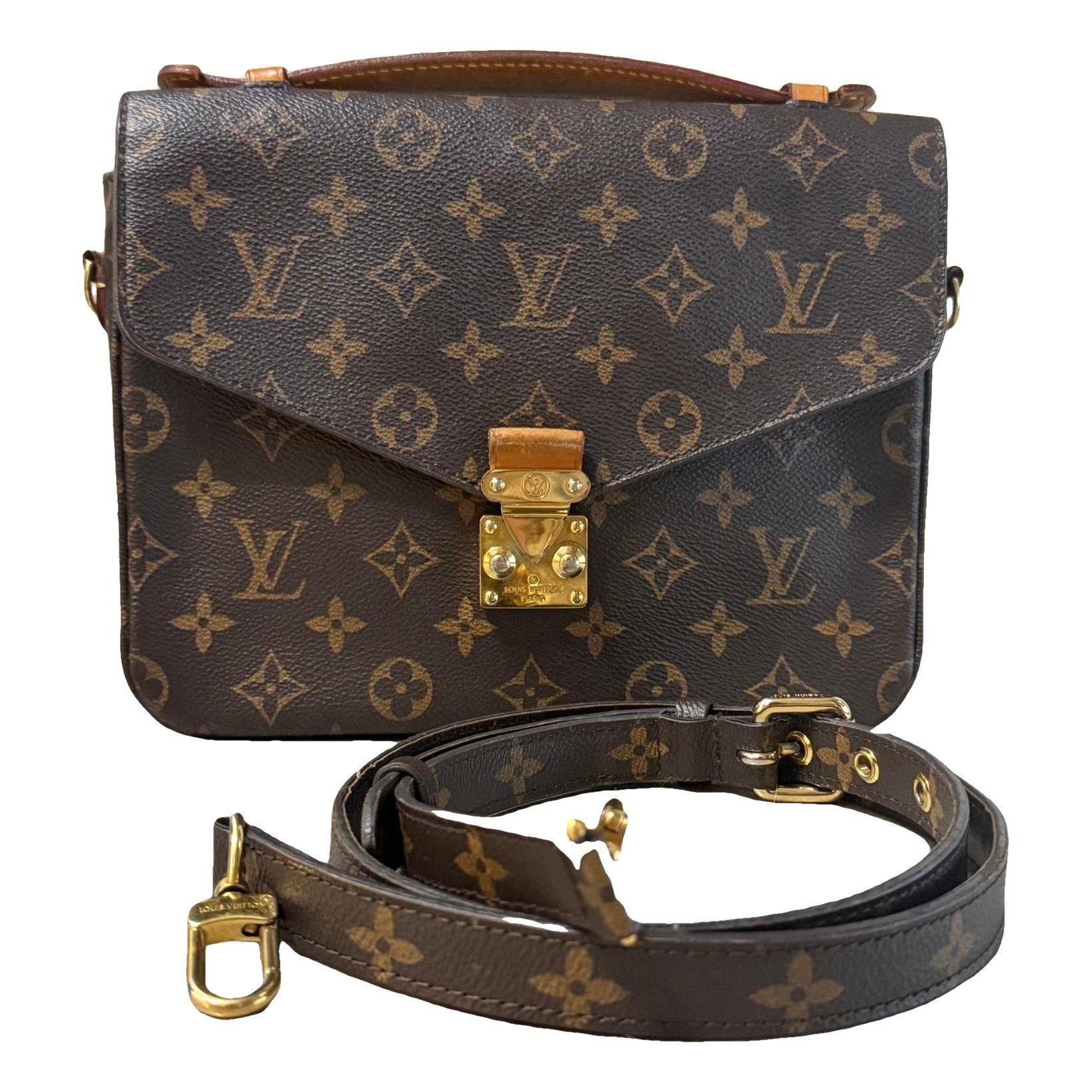Metis leather crossbody bag