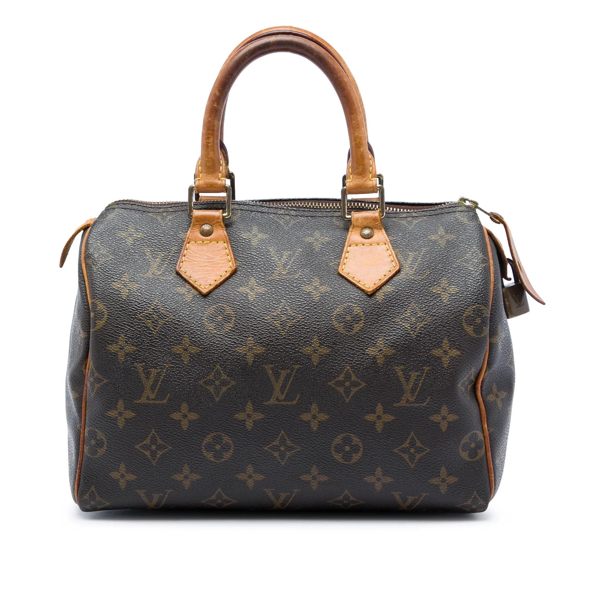 Speedy leather bag
