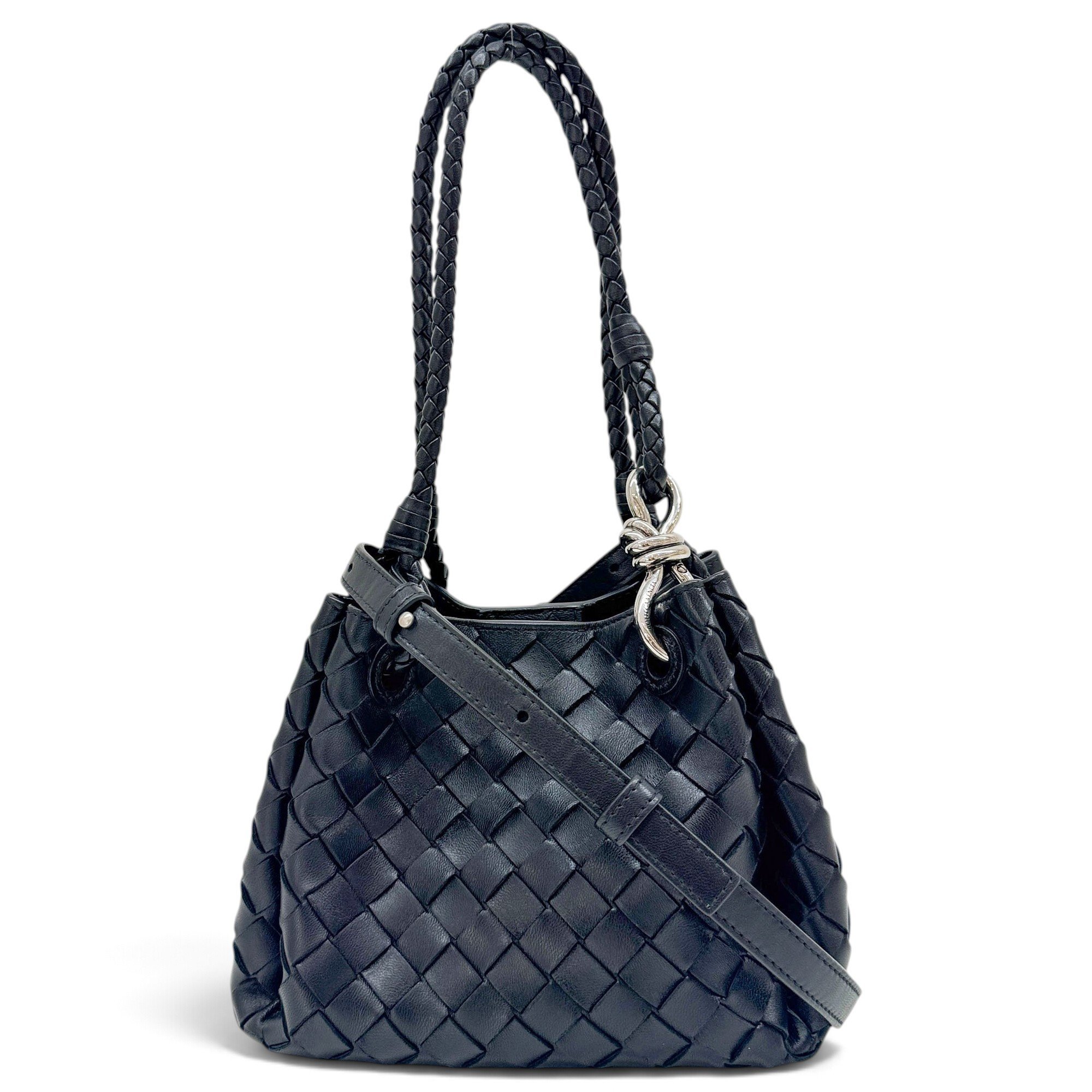 Parachute leather handbag