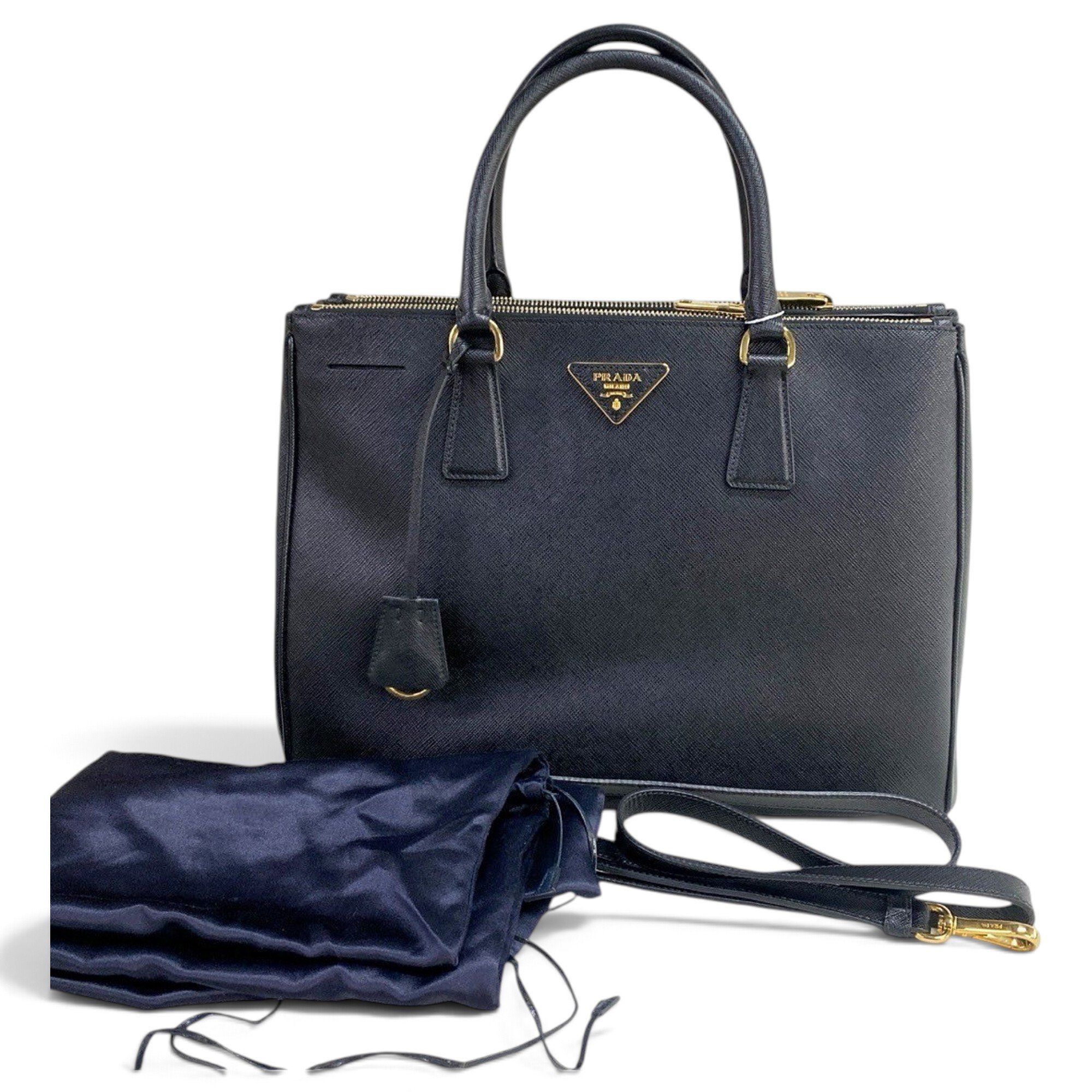 Galleria leather handbag