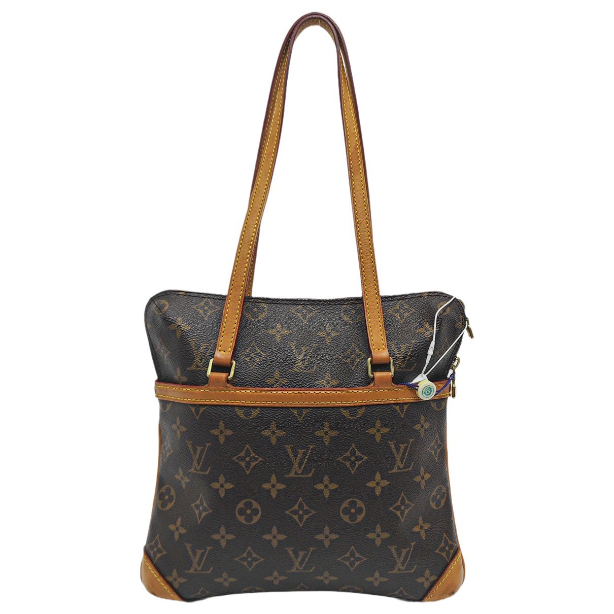 Coussin leather handbag