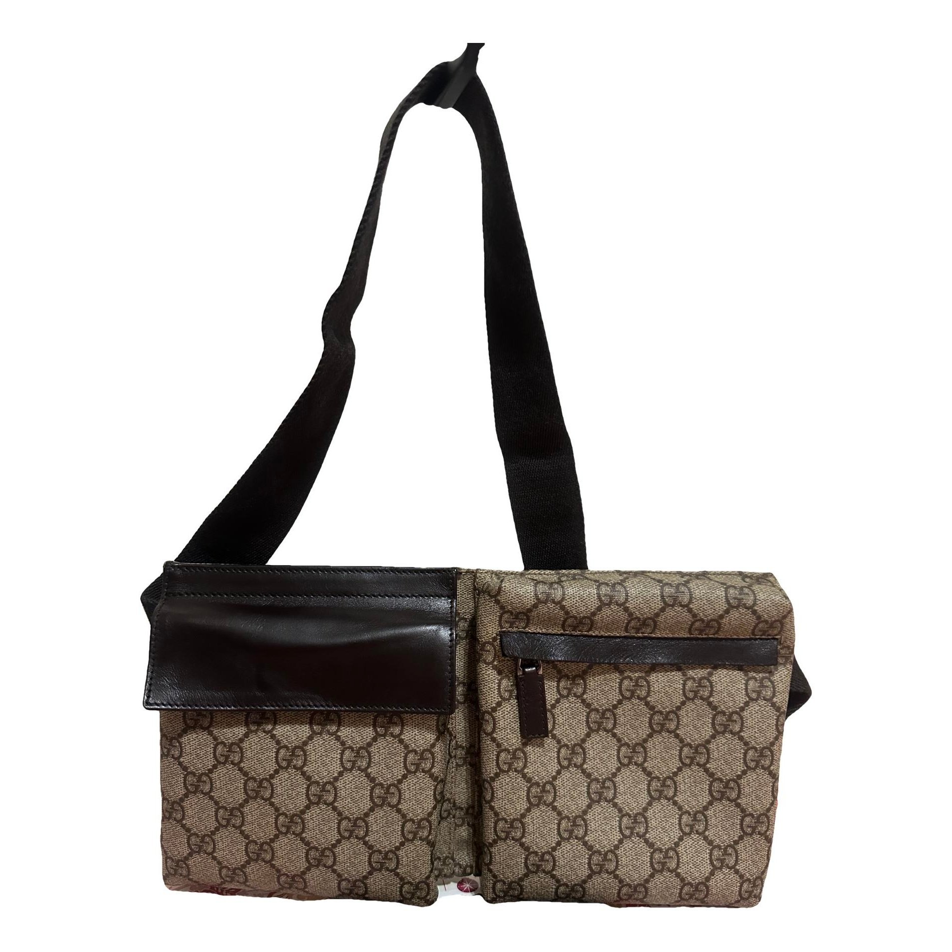 Vinyl crossbody bag