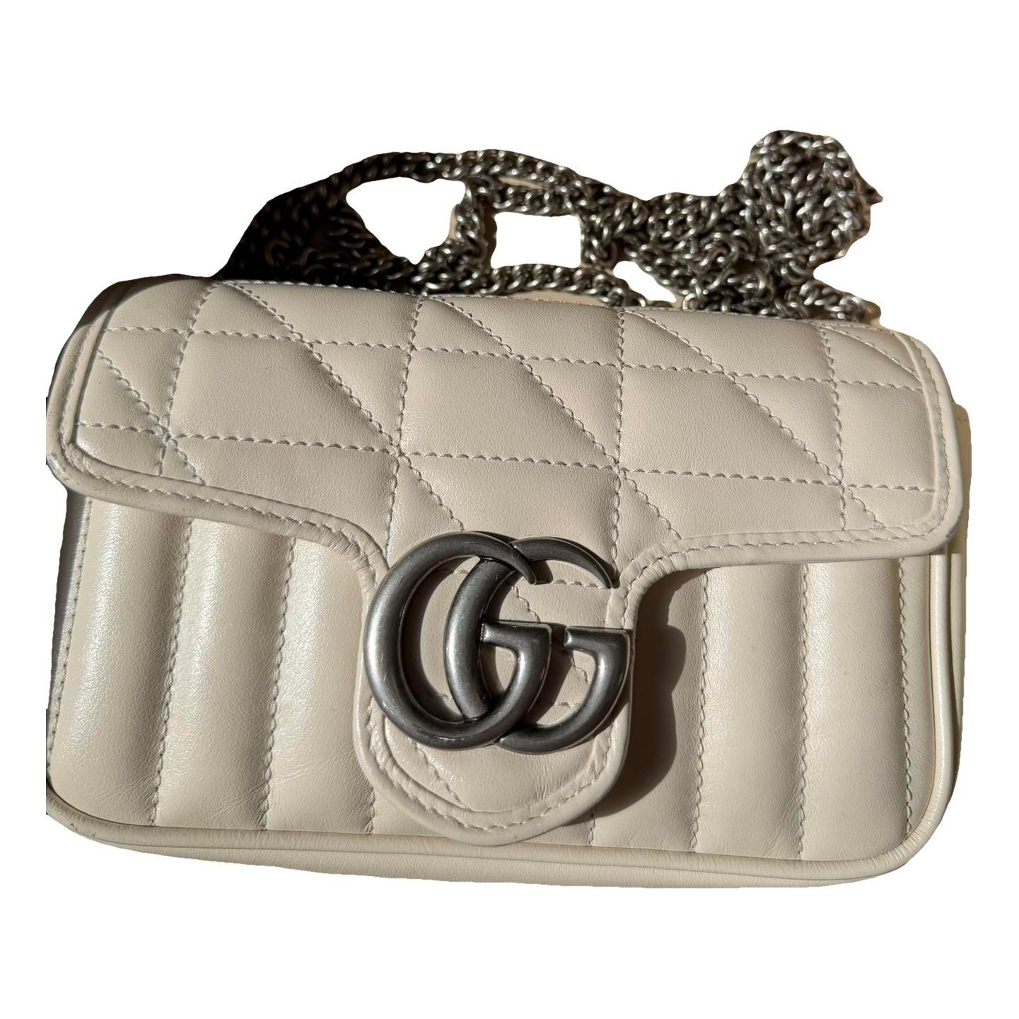 GG Marmont Chain Flap leather crossbody bag