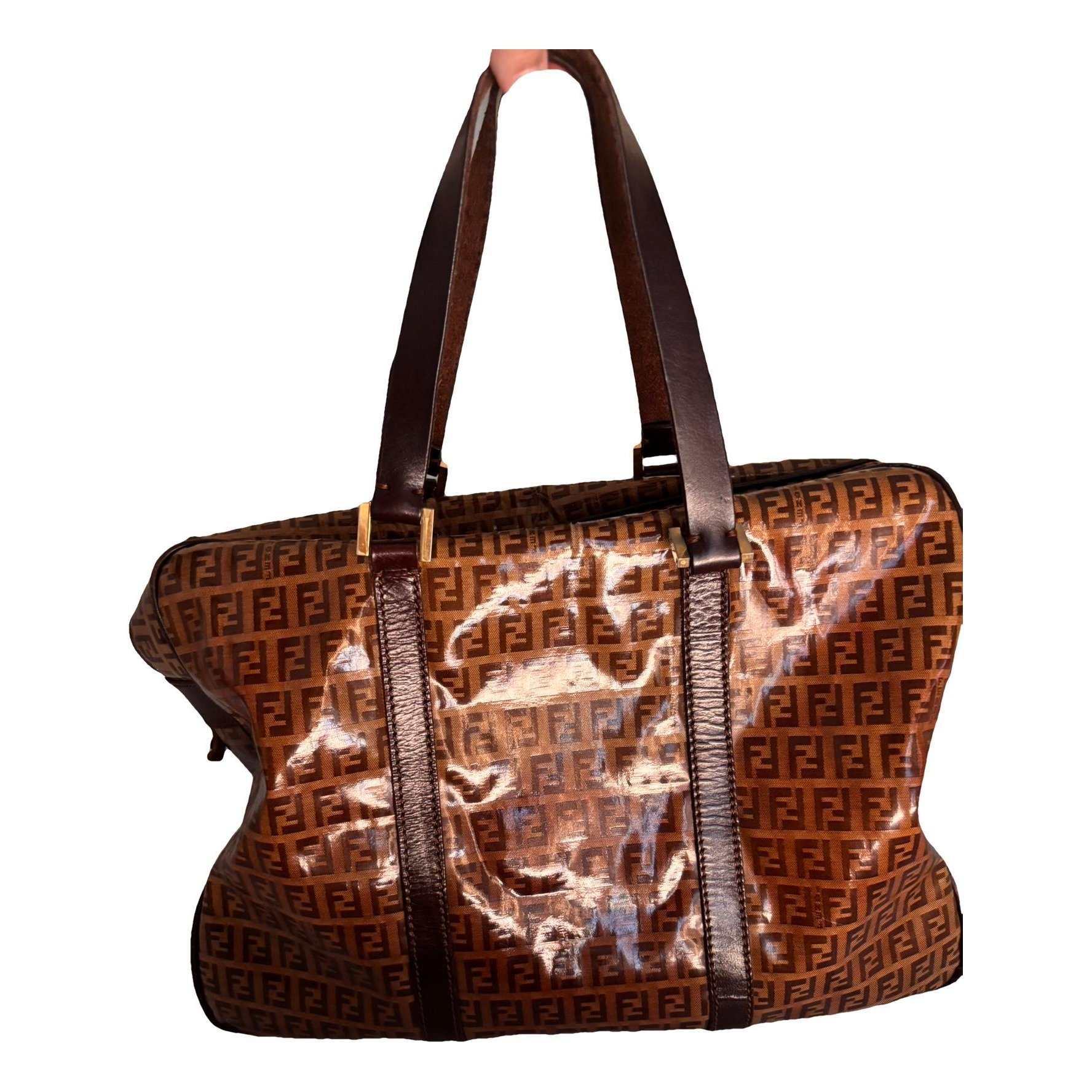 Vinyl tote