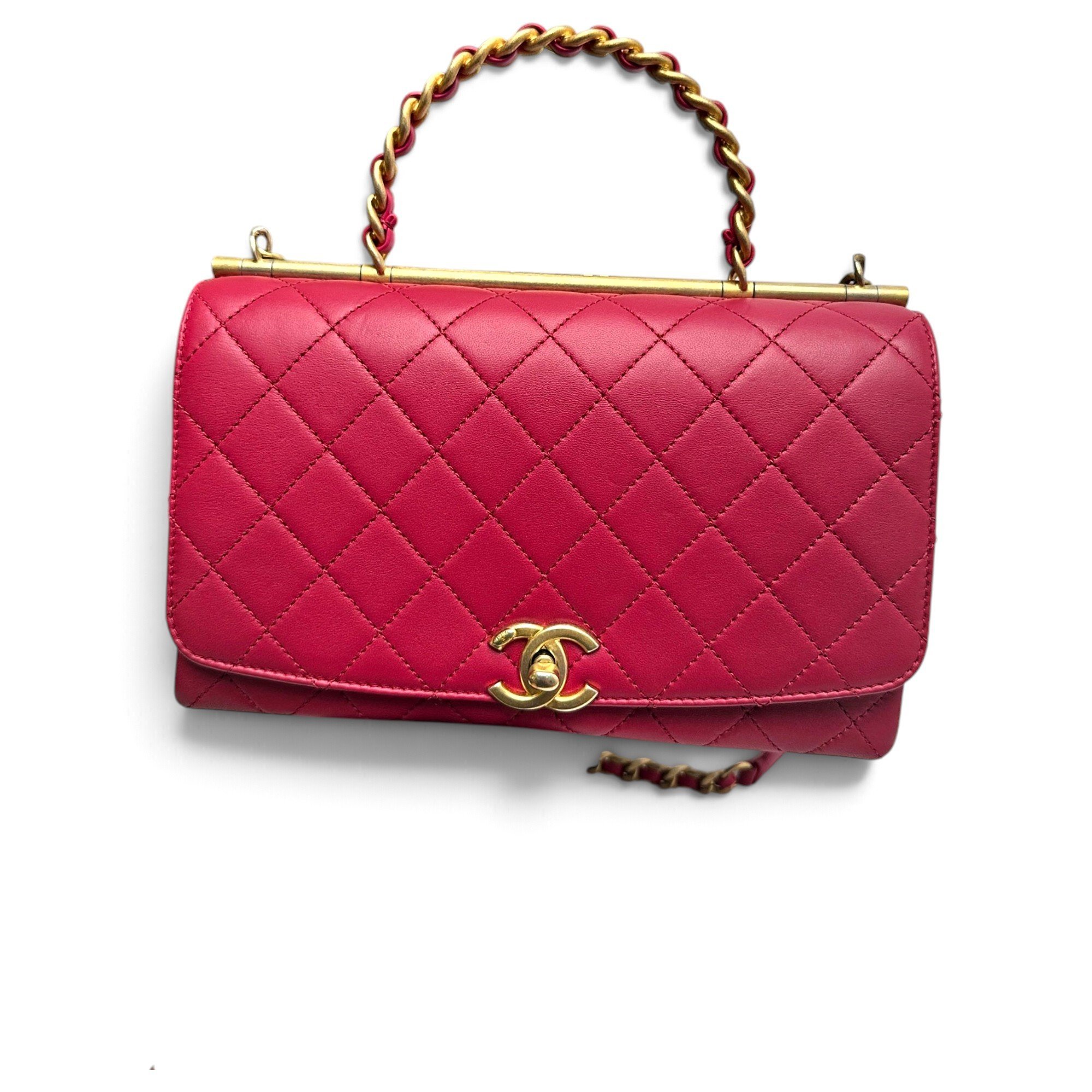 Timeless Classique Top Handle leather handbag