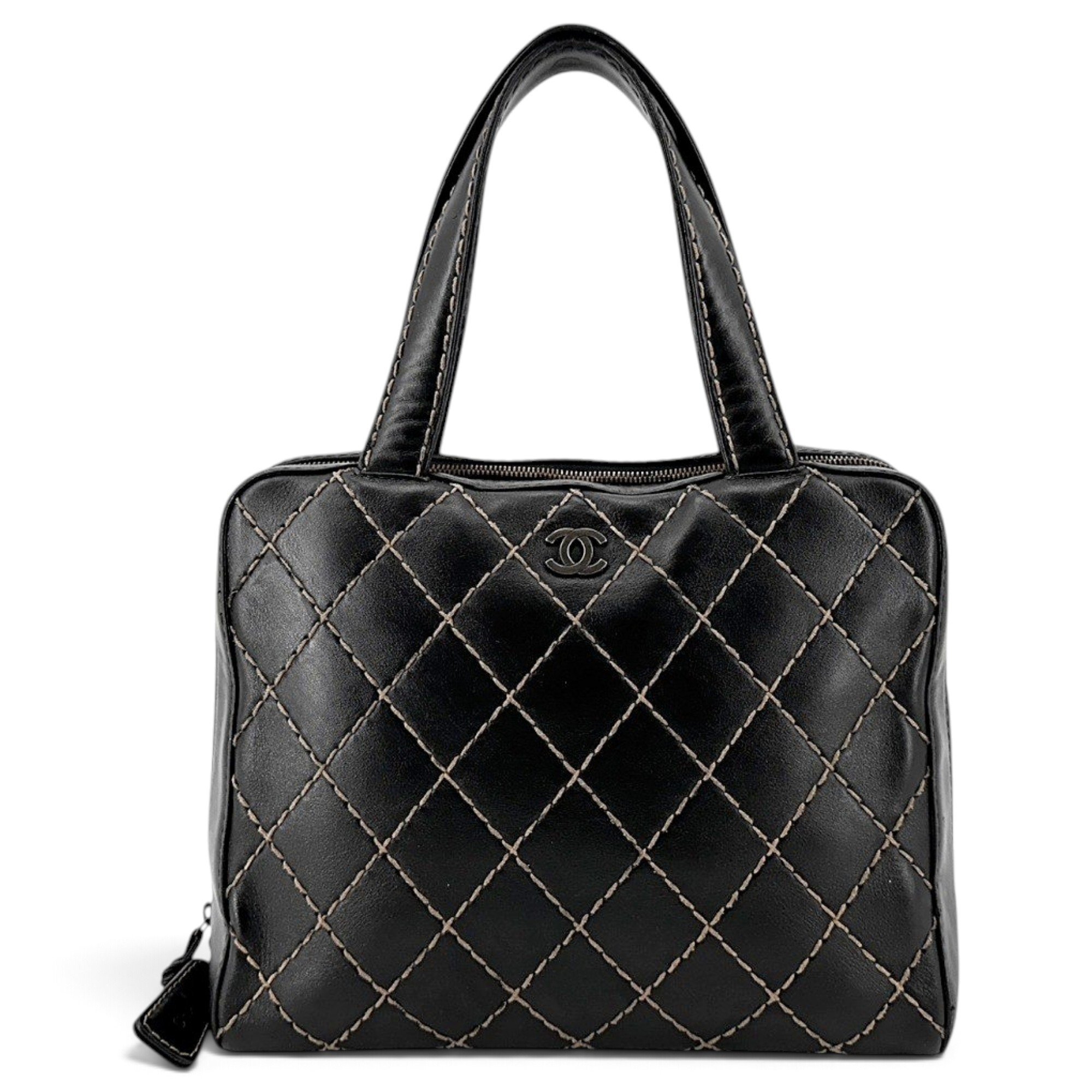 Wild Stitch leather tote