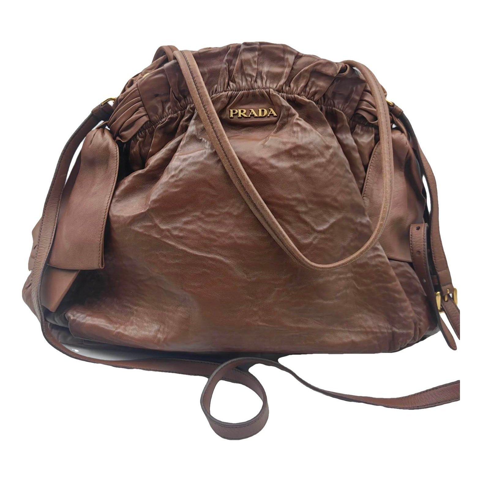 Leather handbag