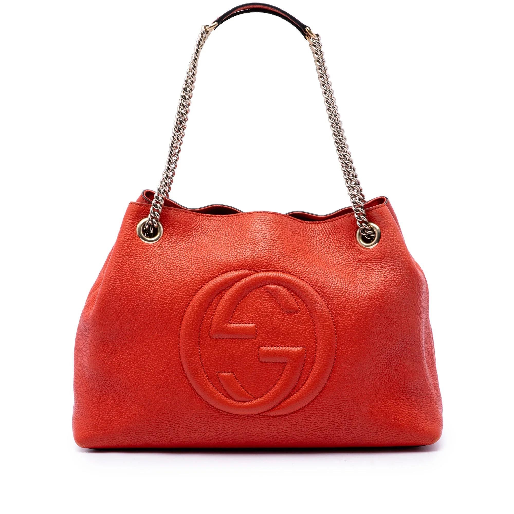 Soho Chain pony-style calfskin handbag