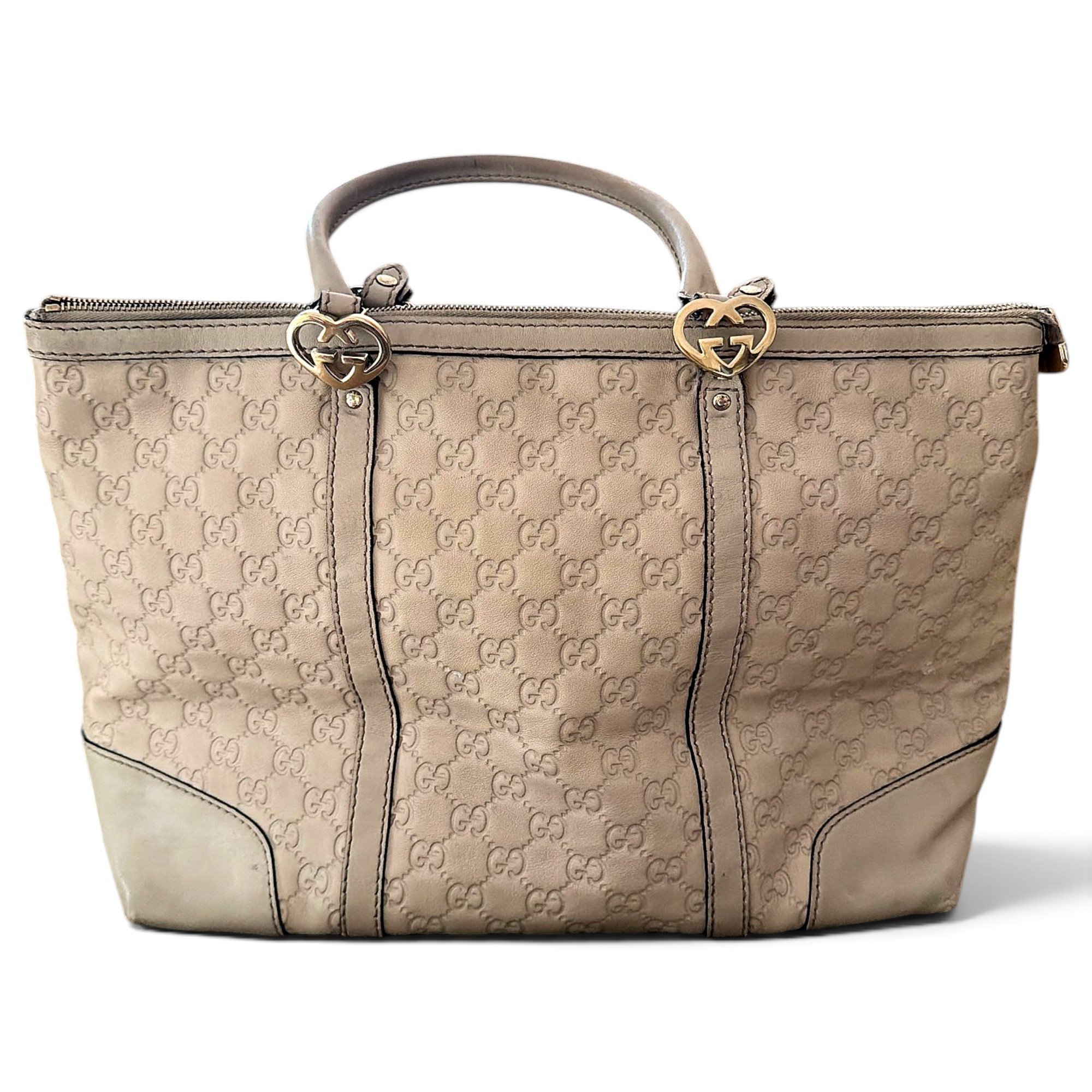Abbey leather tote