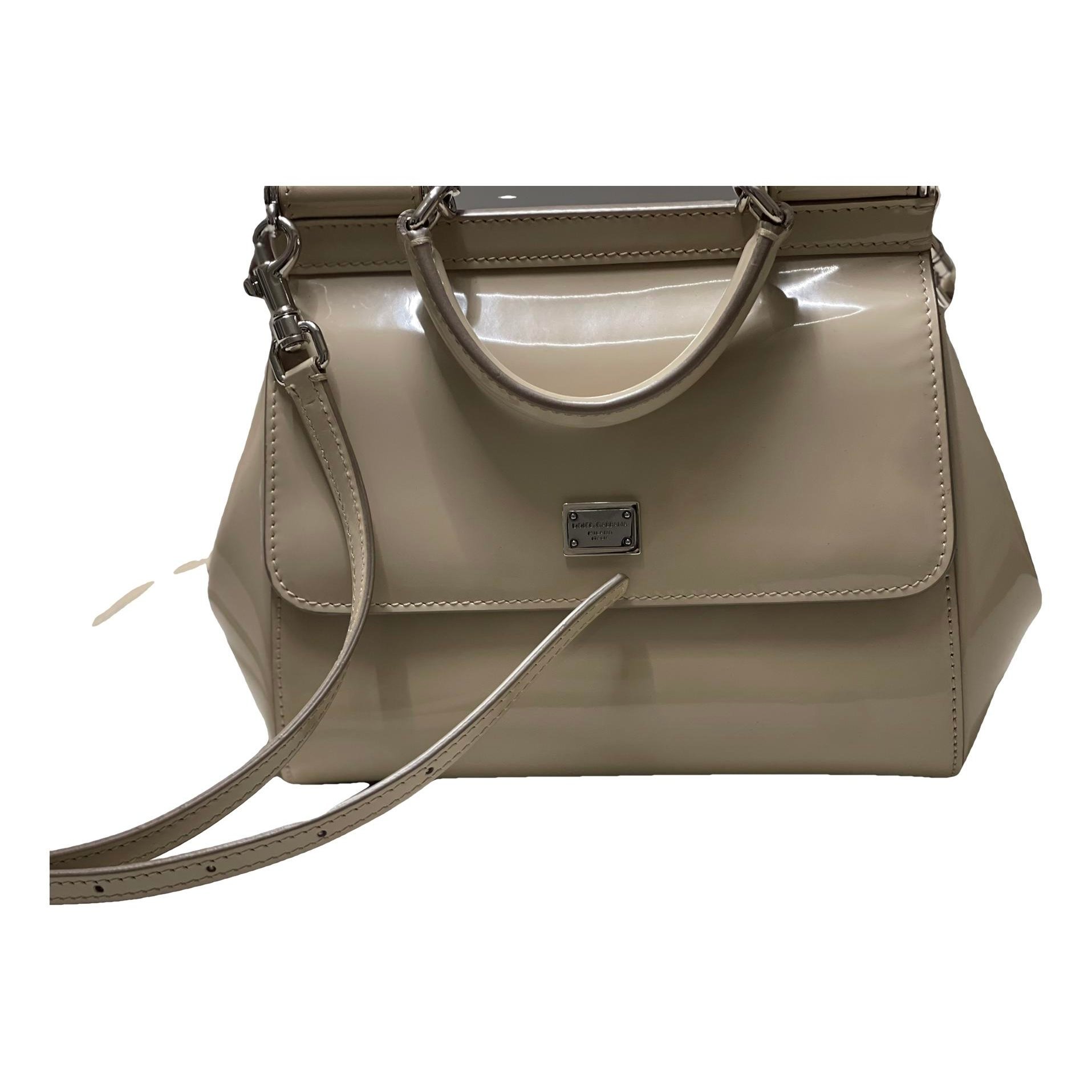 Sicily patent leather handbag