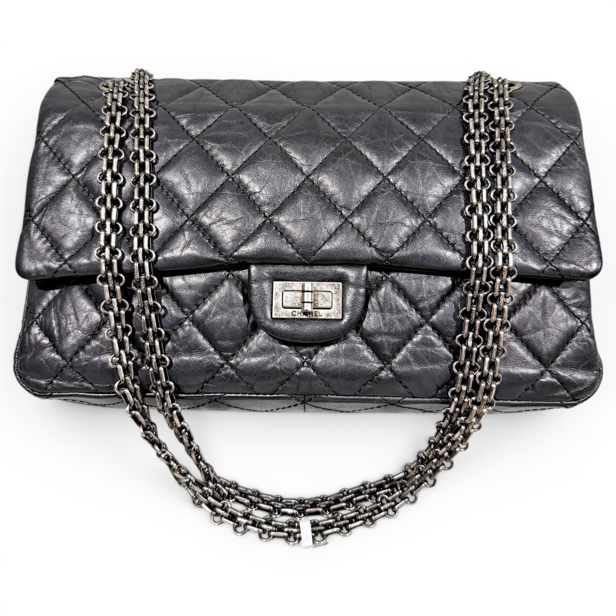2.55 leather handbag