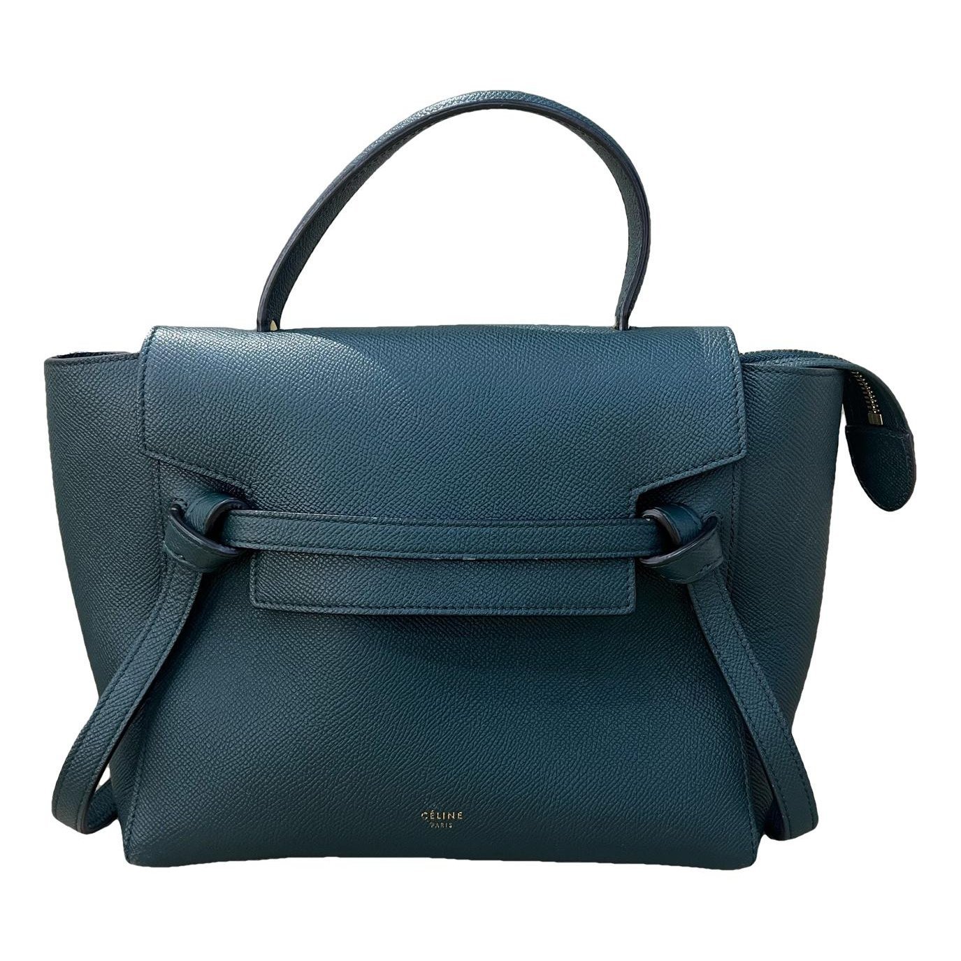 Belt leather handbag