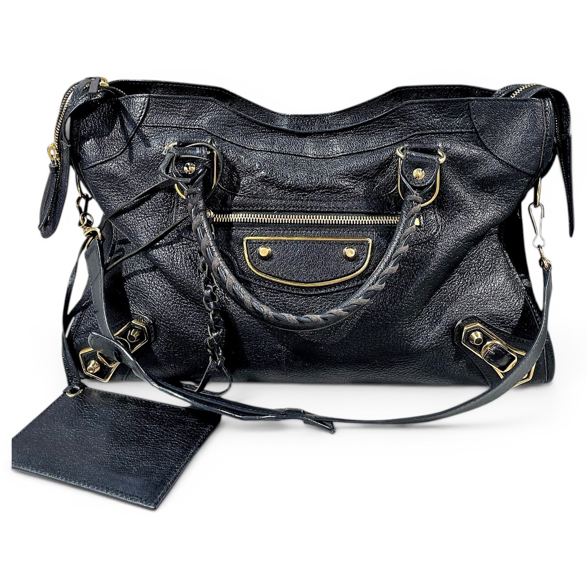 Neo Cagole City leather handbag