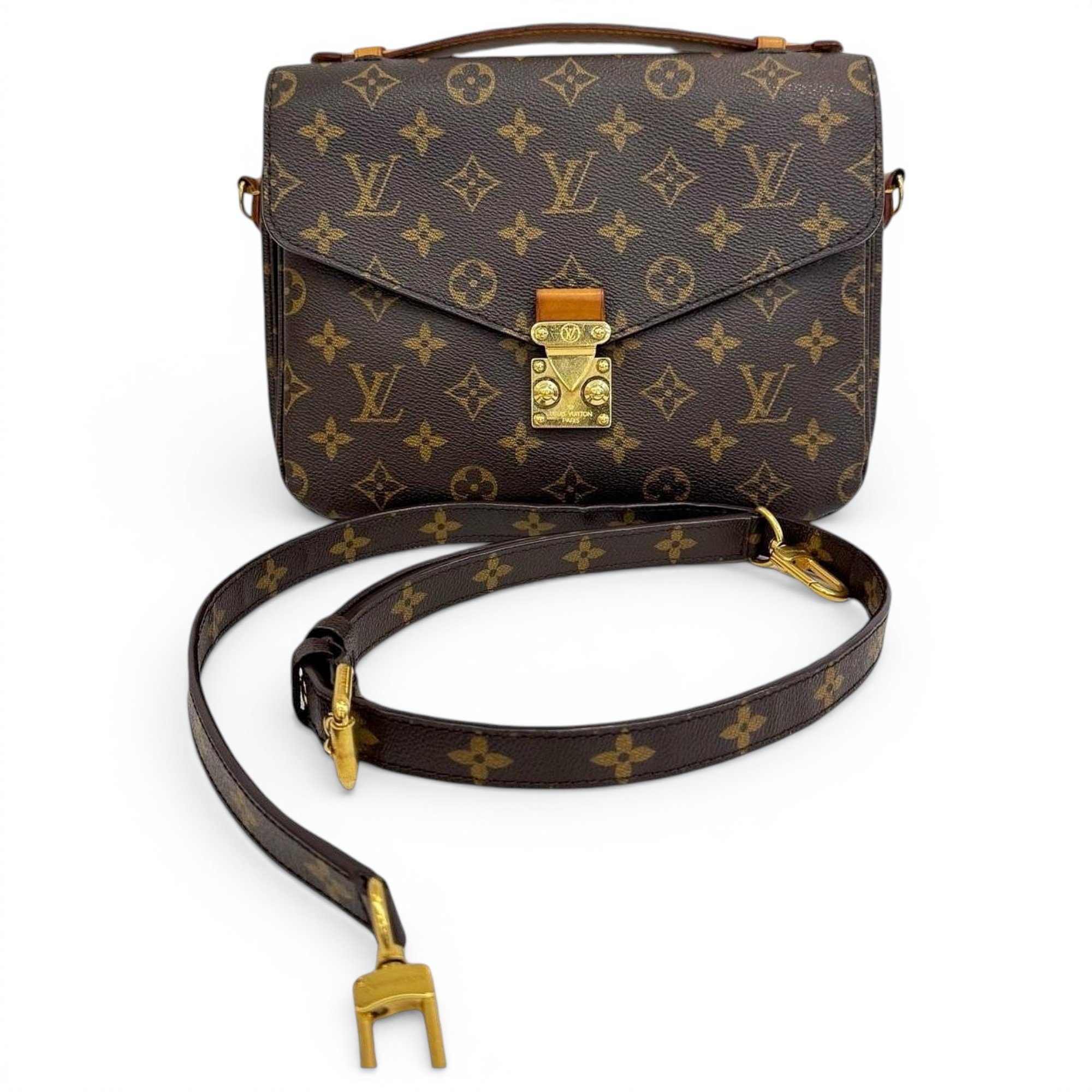 Metis leather handbag