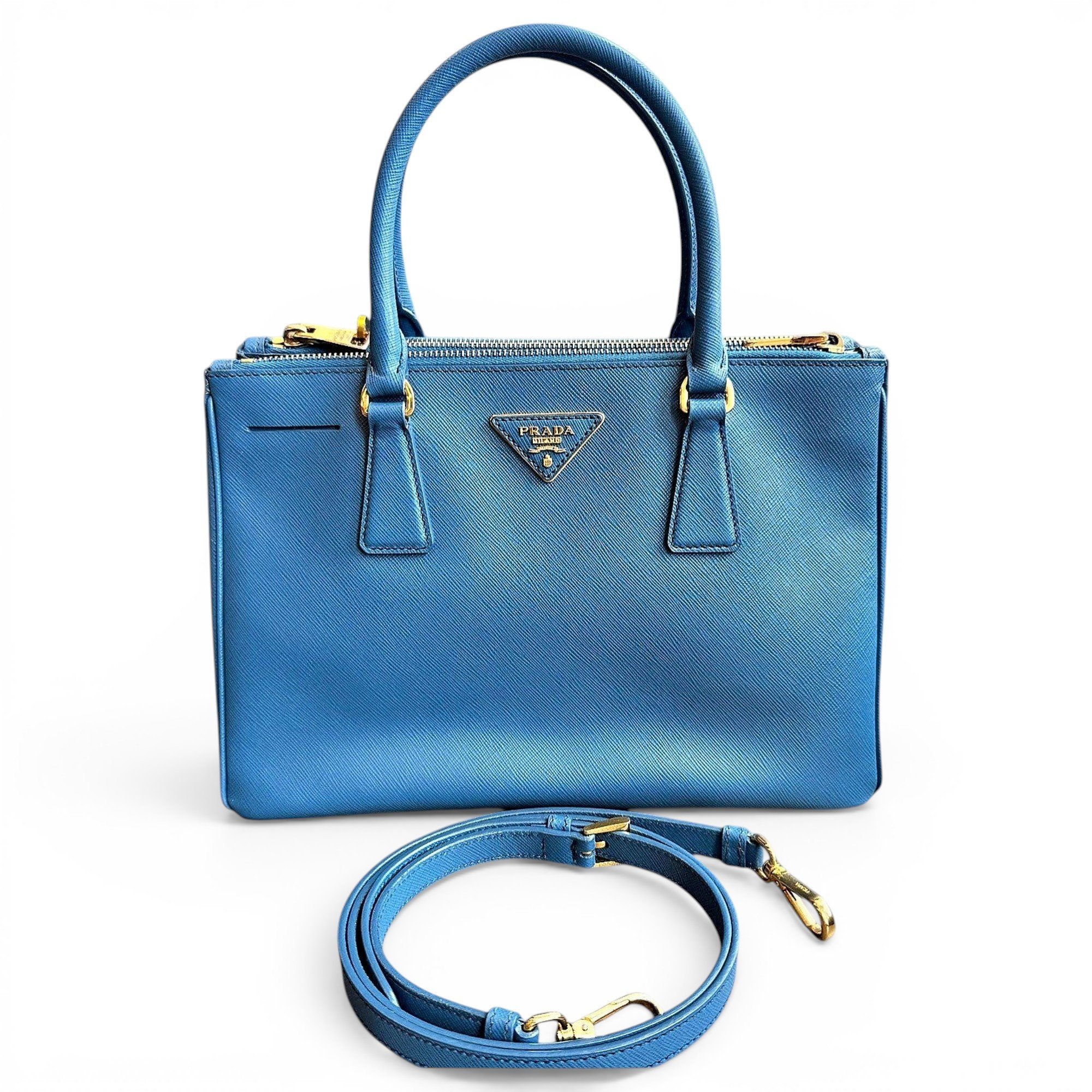 Galleria leather handbag