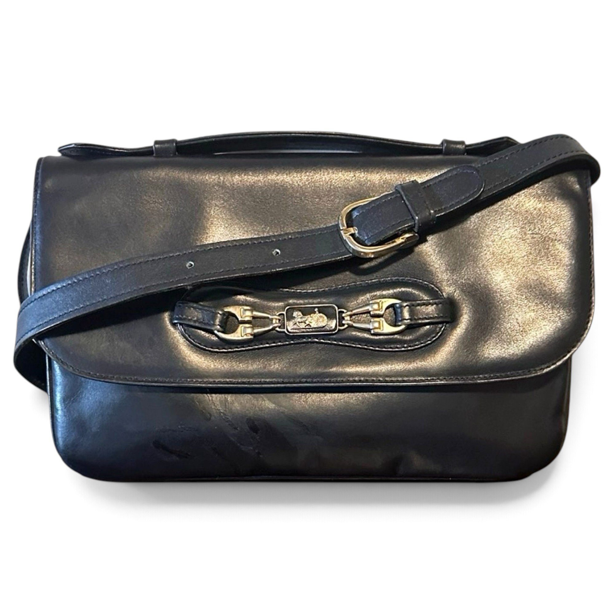 Crécy Vintage leather handbag