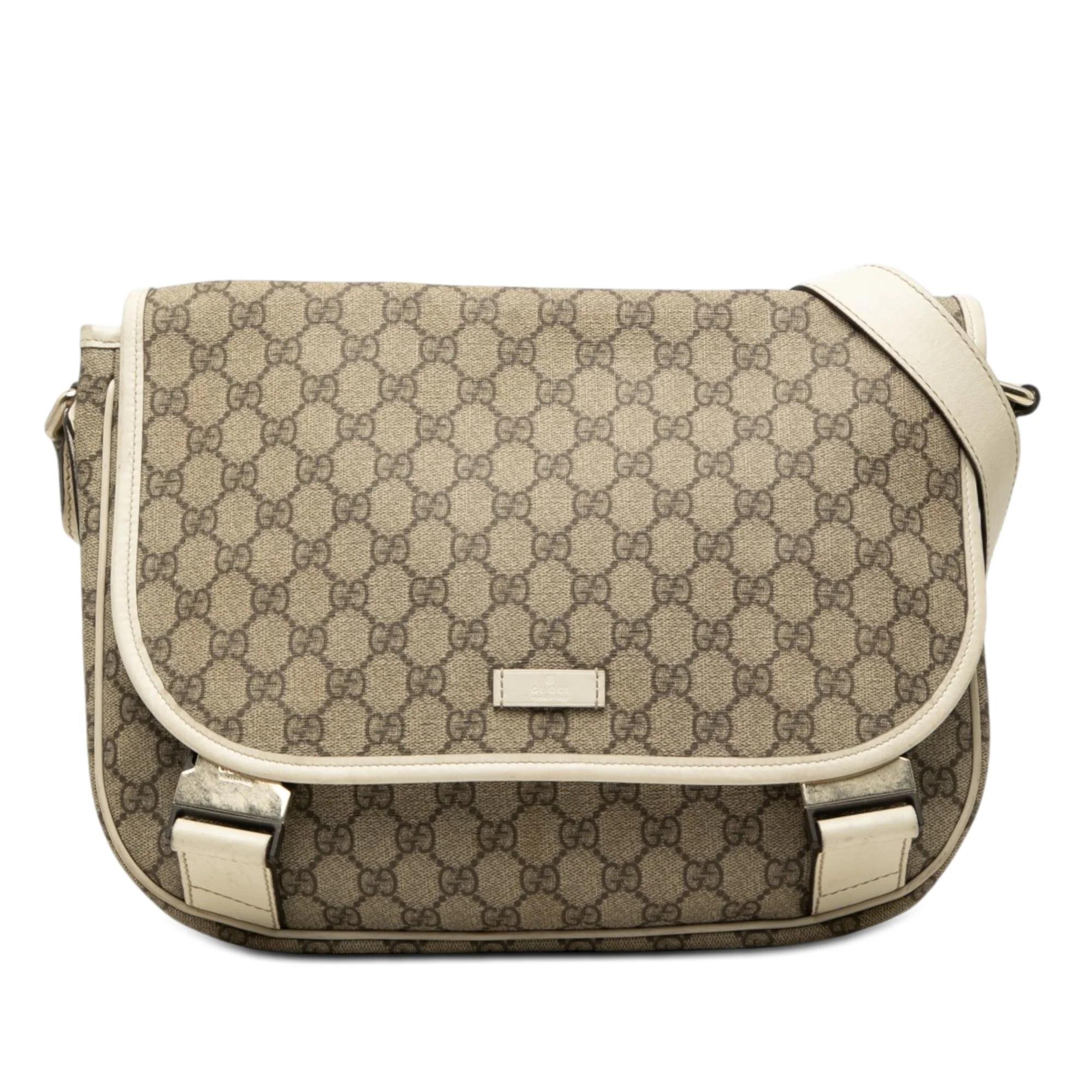 Gucci B leather crossbody bag