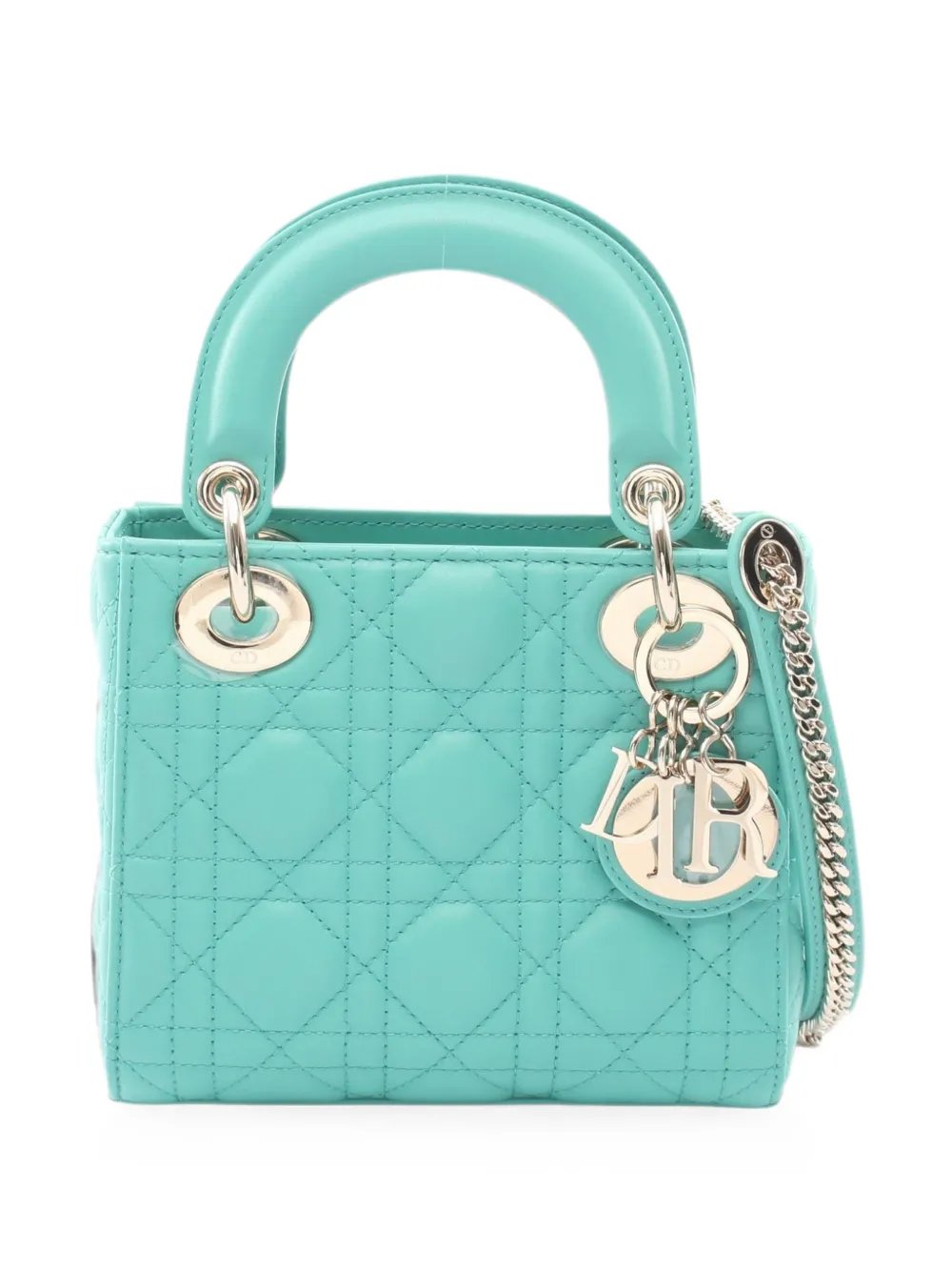 Dior 2020s mini Cannage Lady Dior shoulder bag